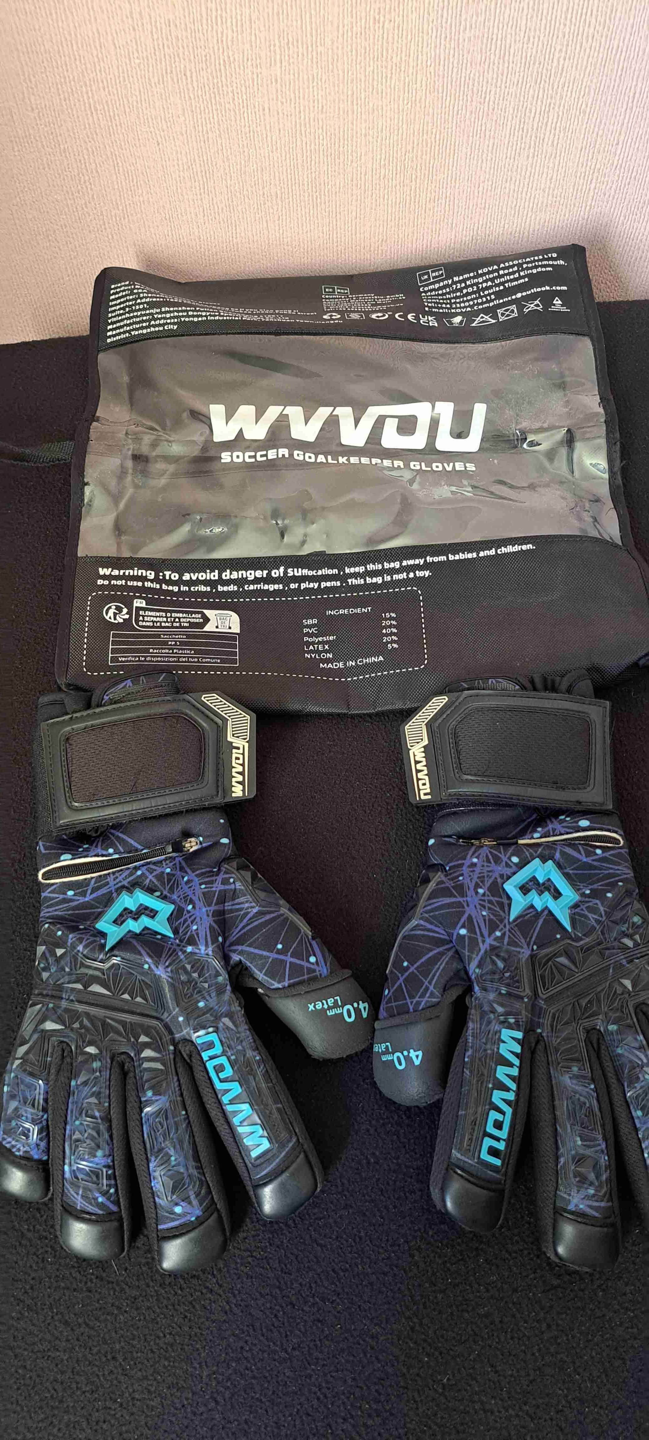 Guantes de arquero WVWOU talla 7 - miniatura 1