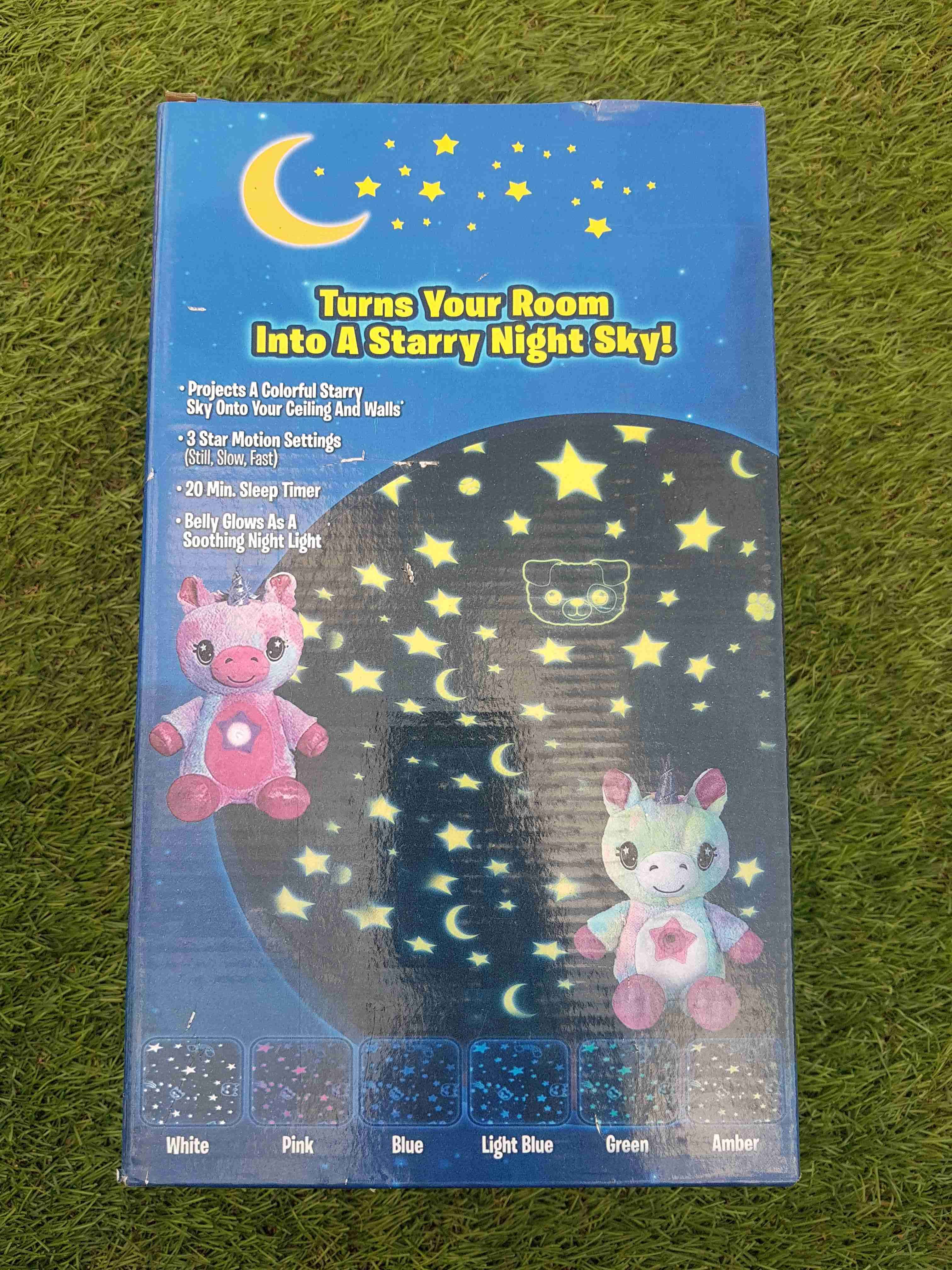 Lámpara infantil de peluche estrella - miniatura 2