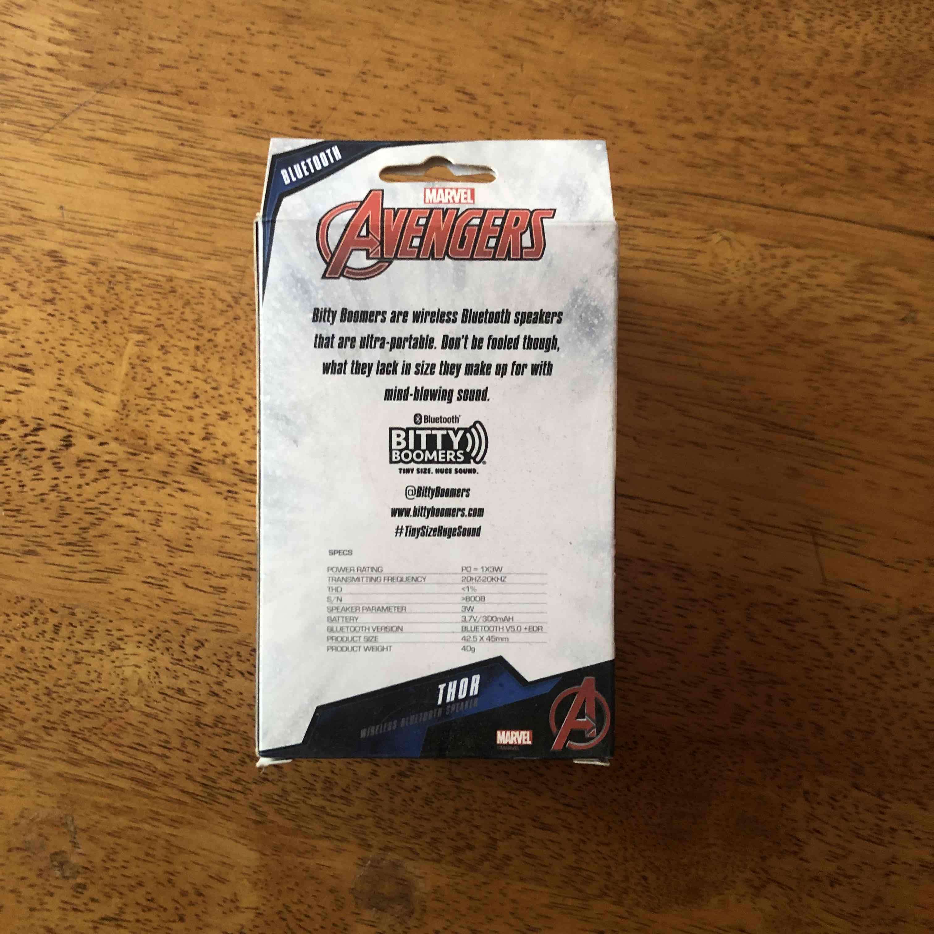 Parlante Bluetooth Thor Avengers - Bitty Boomers - miniatura 2