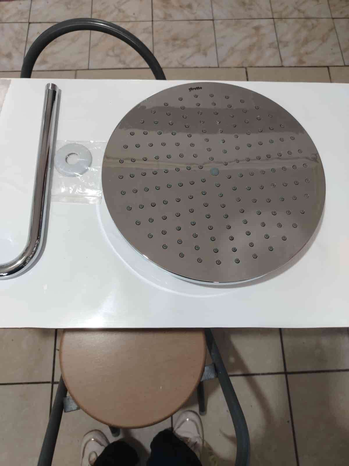 Plato ducha 30cm con brazo 30cm - miniatura 2