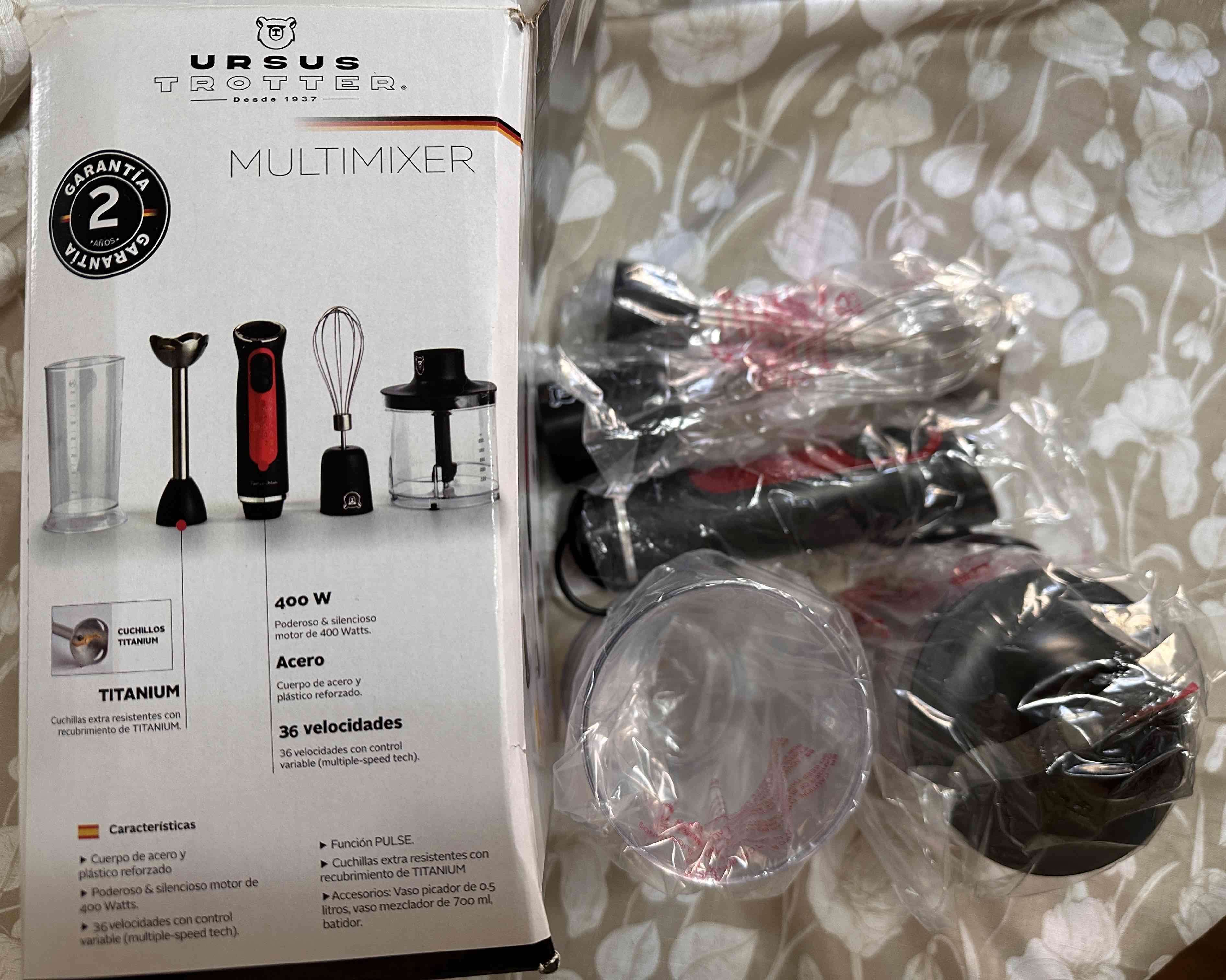 Multimixer Ursus Trotter 400w - NUEVA, SIN USO - miniatura 4
