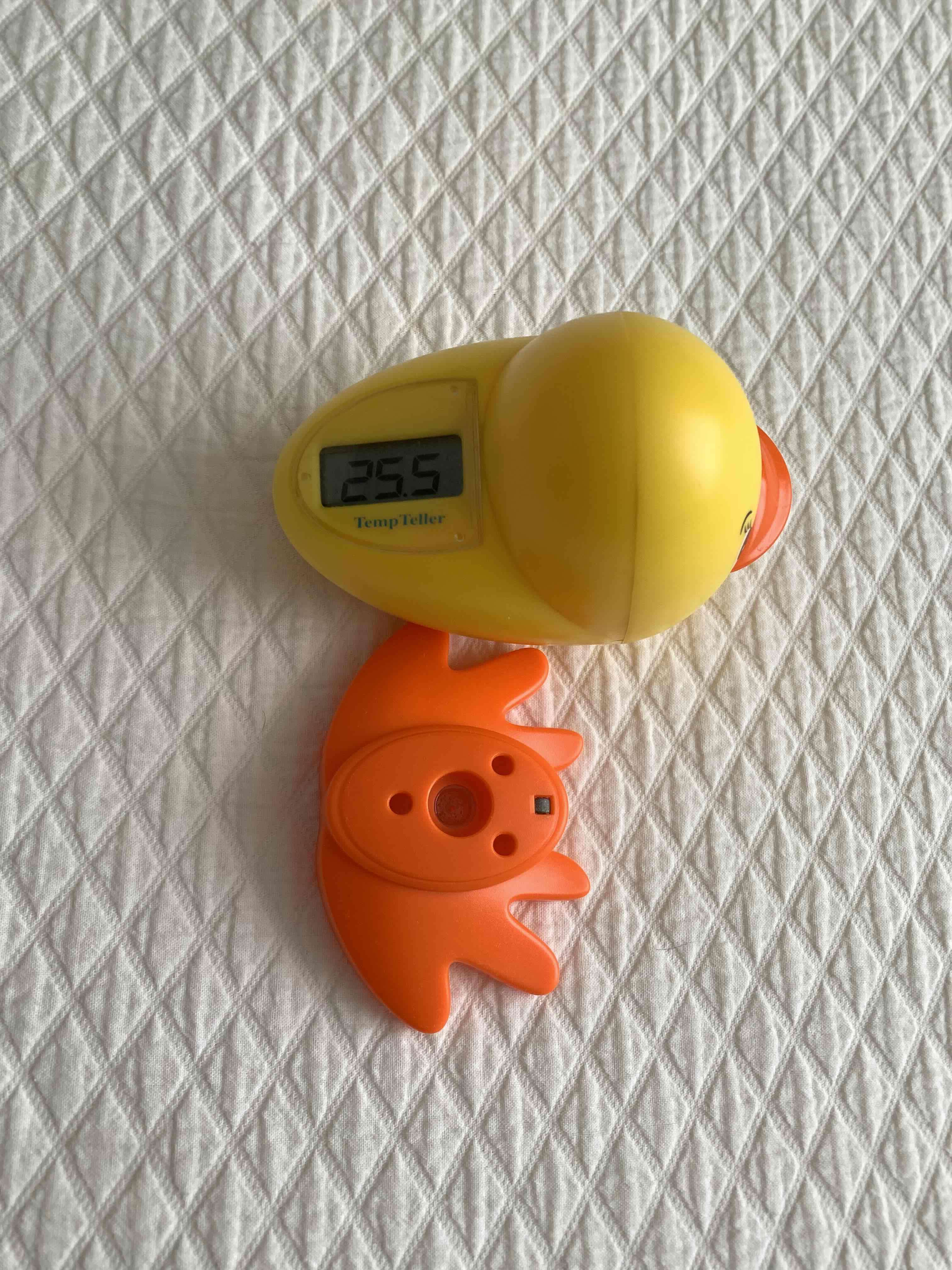 Termómetro de baño infantil pato - miniatura 1