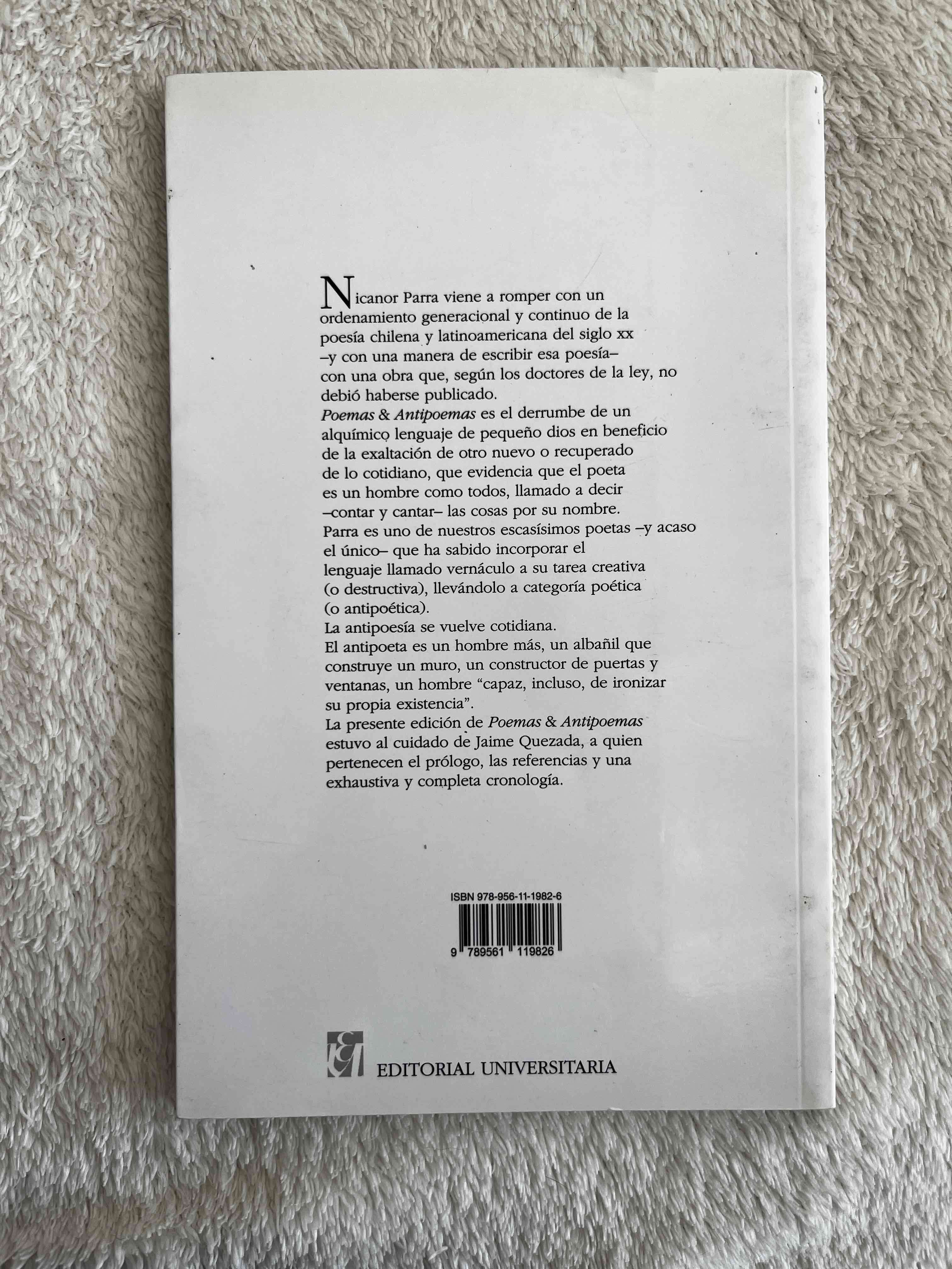 Libro Poemas & Antipoemas - miniatura 2