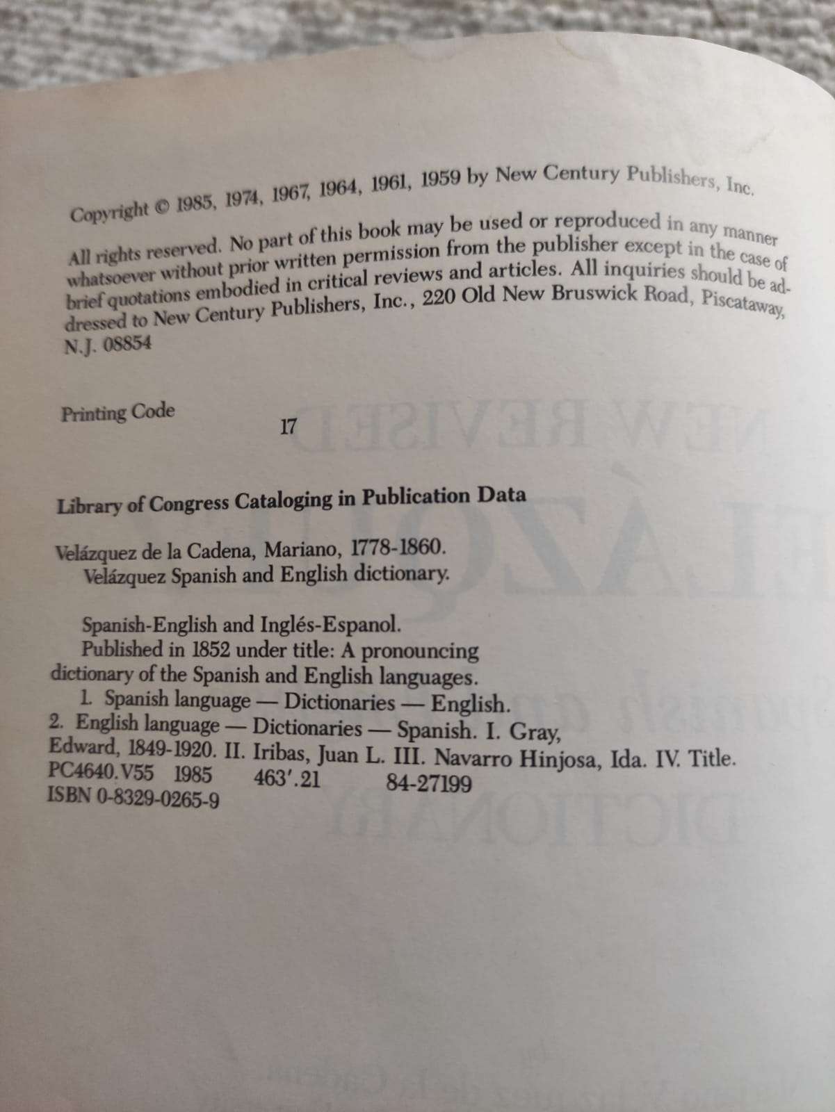 Diccionario Velázquez inglés-español - miniatura 2