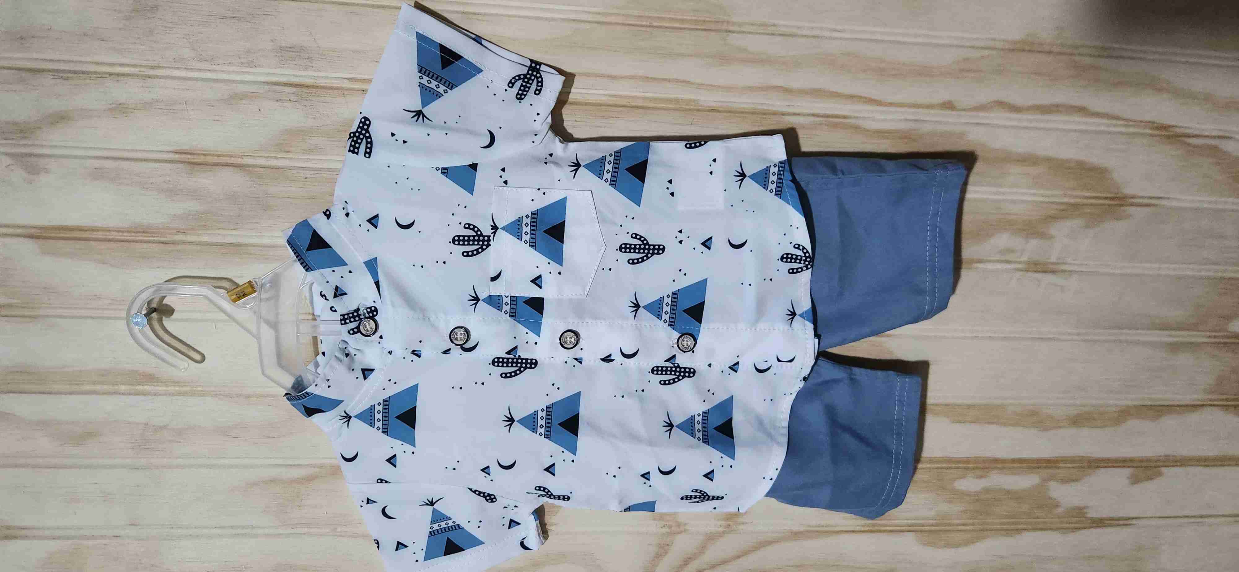 Conjunto infantil camisa y short - miniatura 1