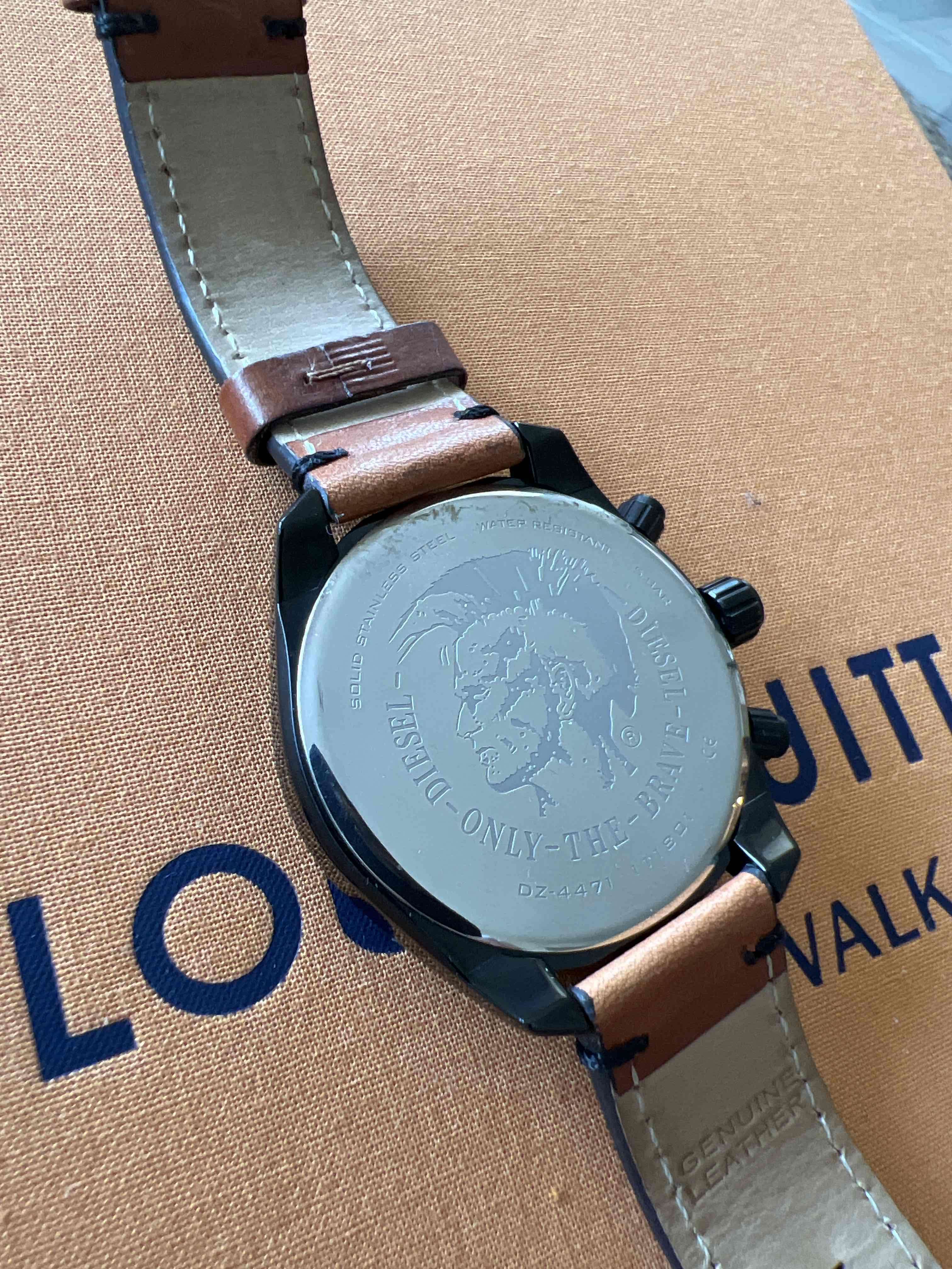 Reloj Diesel marrón cronógrafo - miniatura 3