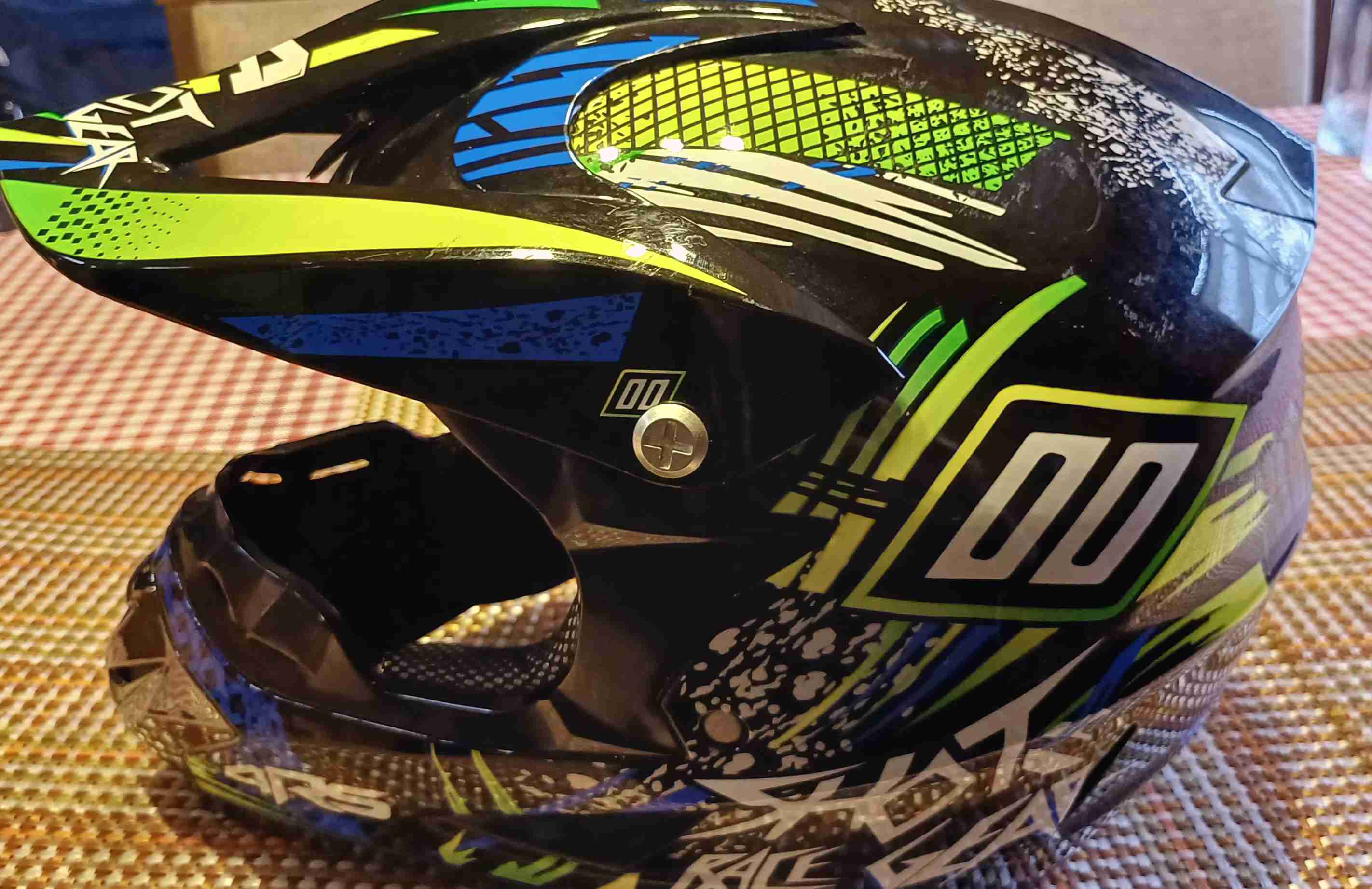 Casco motocross  XL - miniatura 4