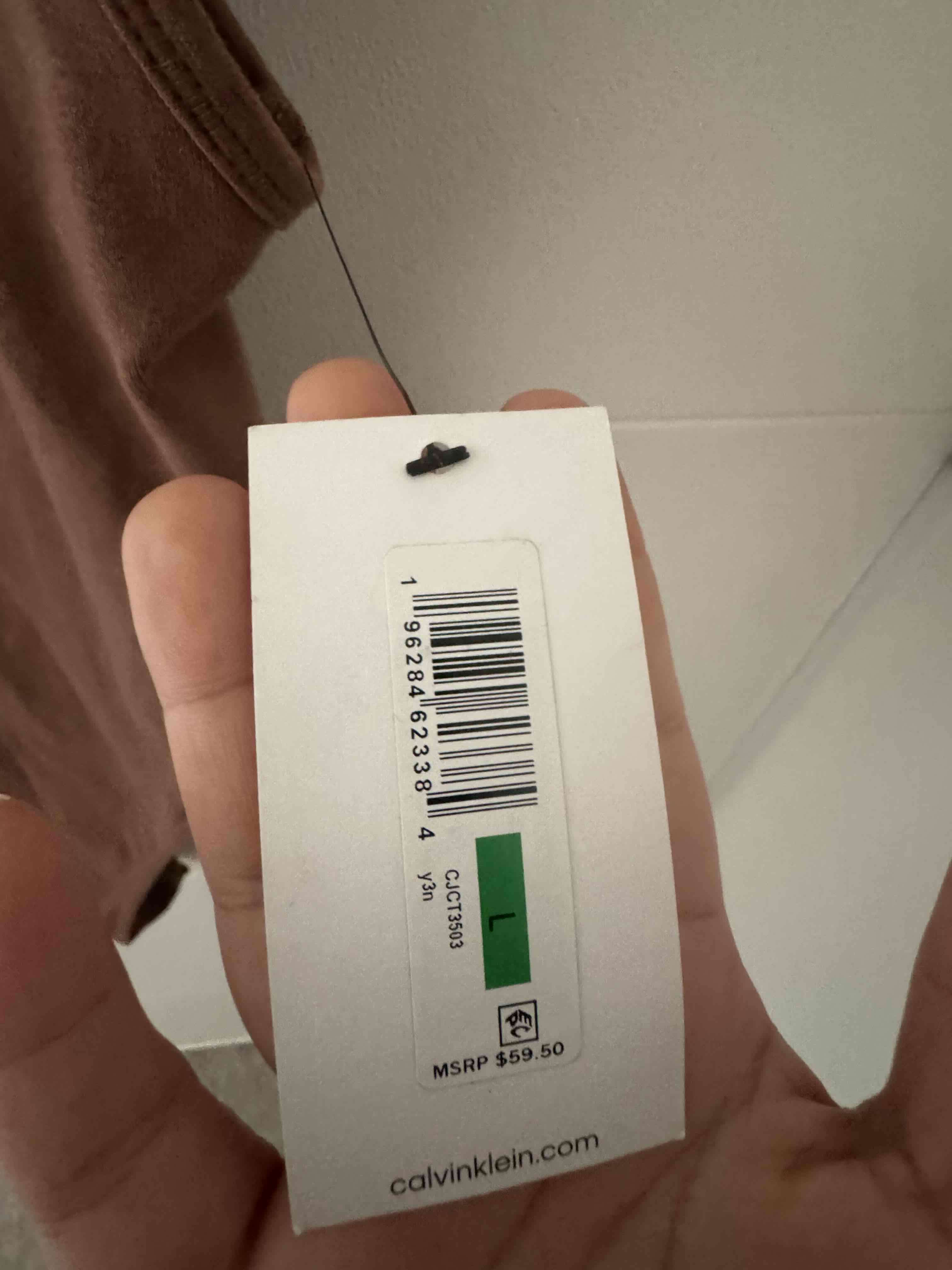 Body CK color marrón con etiqueta - miniatura 2