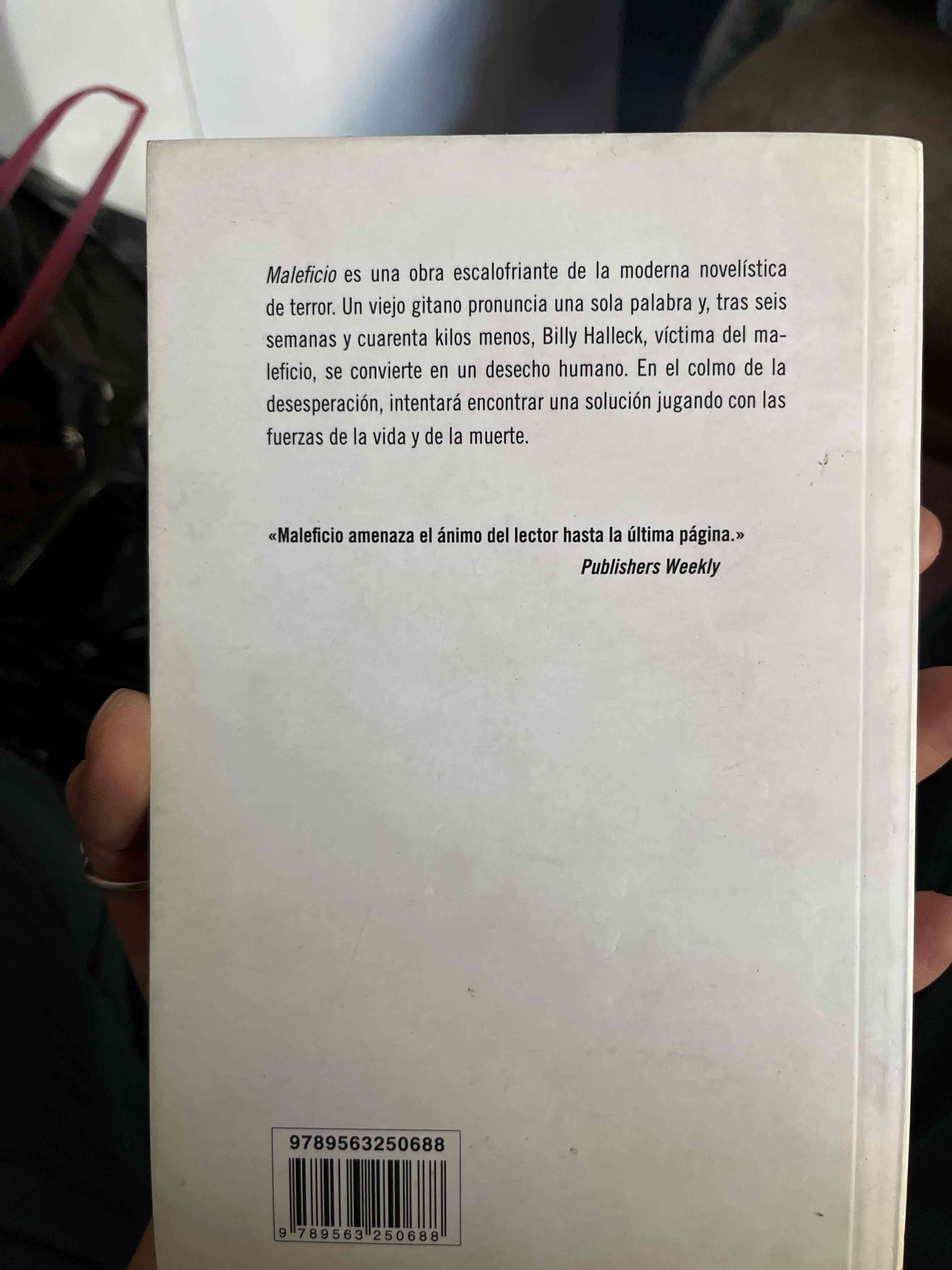 Libro Maleficio de Stephen King - miniatura 2