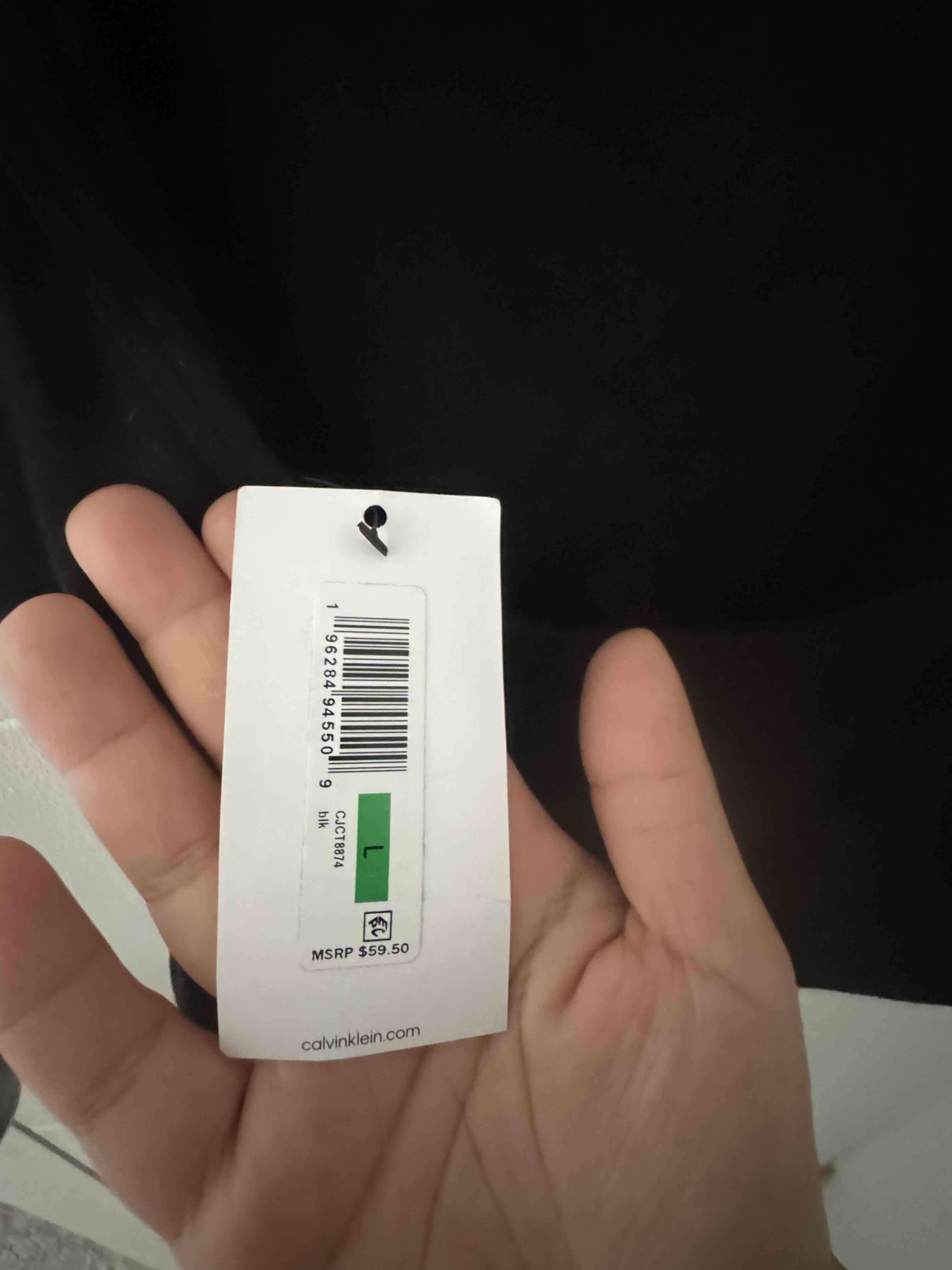 Body CK negro clásico - miniatura 3