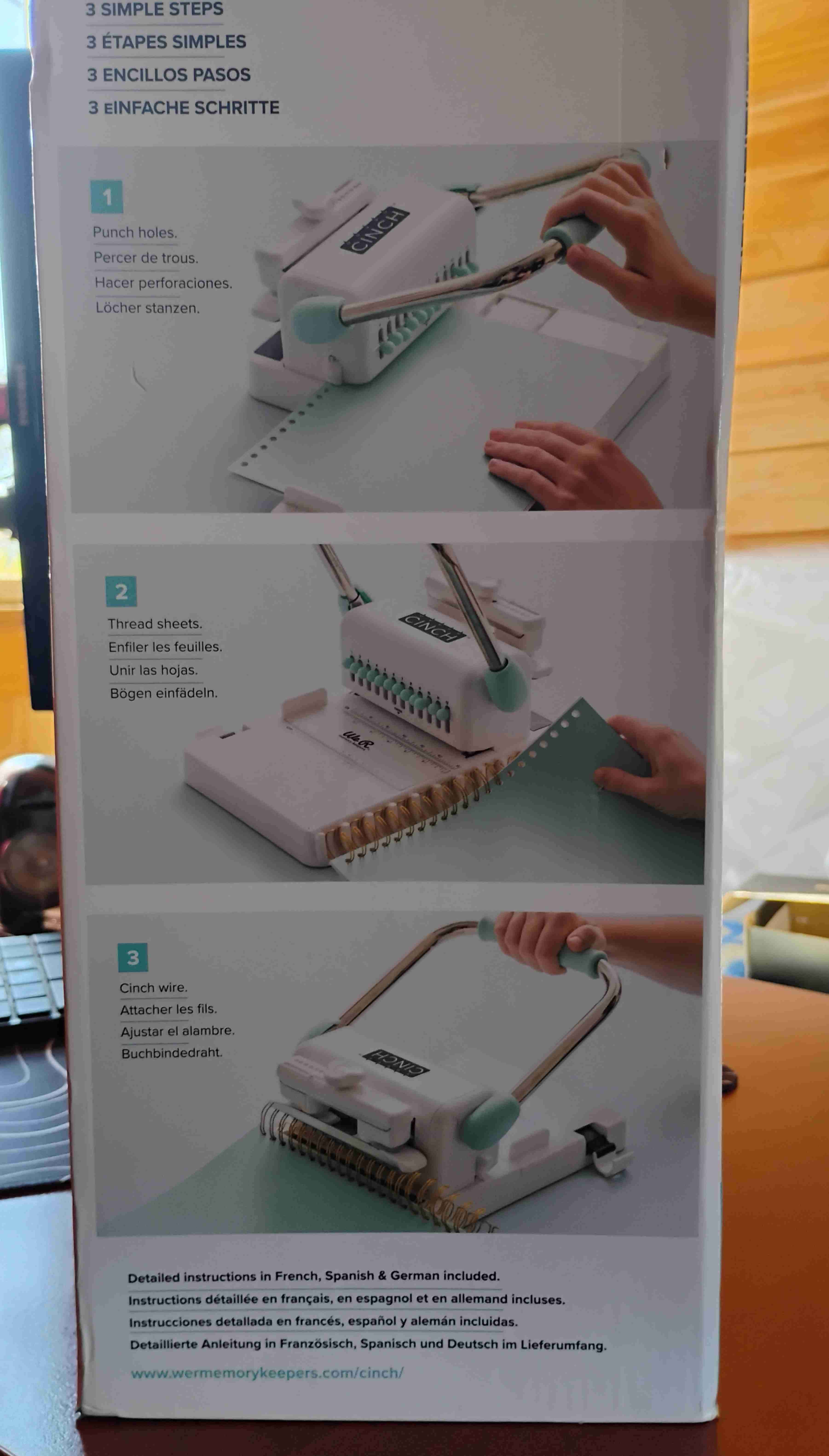 Encuadernadora Cinch We R Memory Keepers - miniatura 3