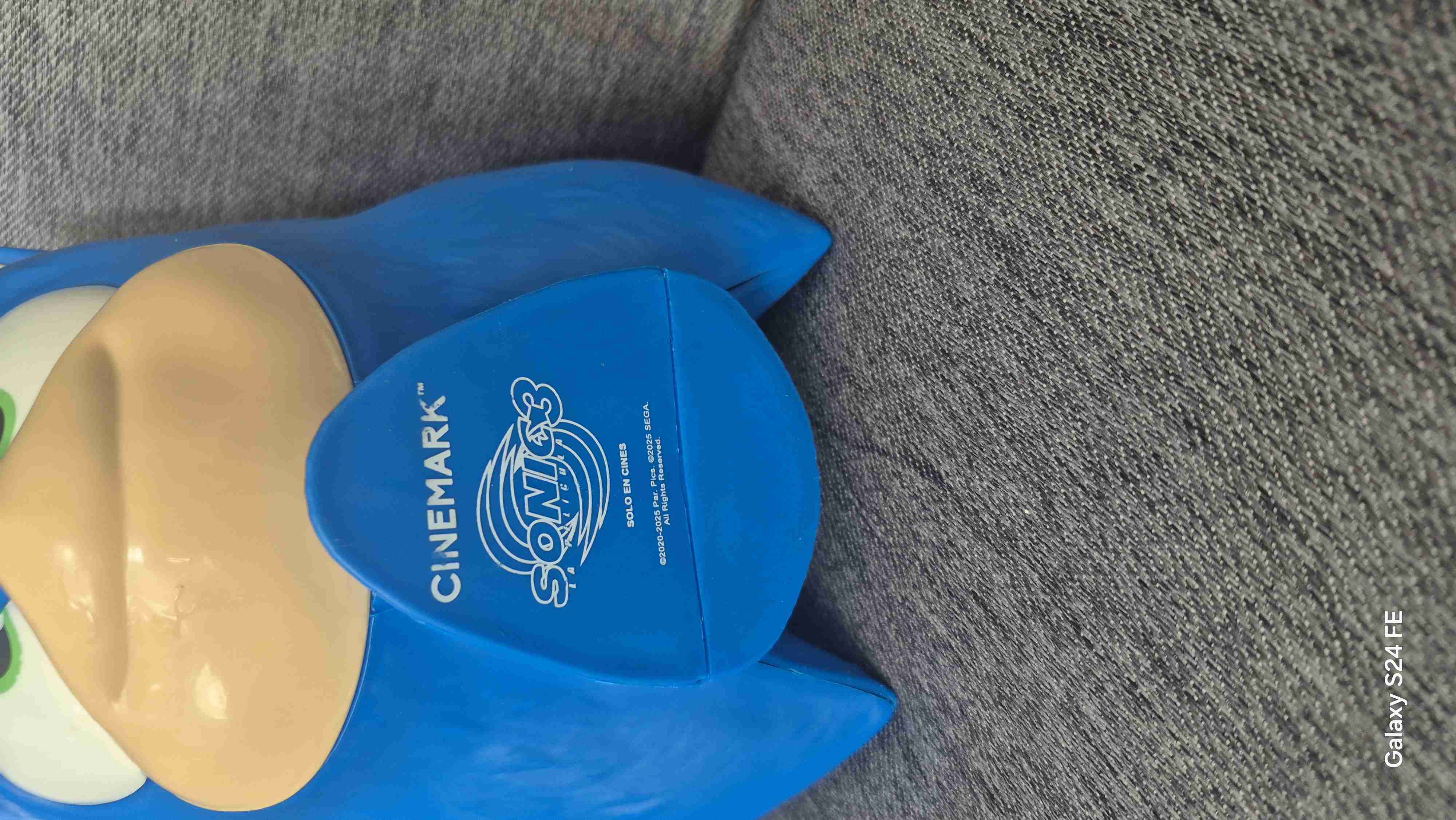 Vaso  Sonic azul - miniatura 3