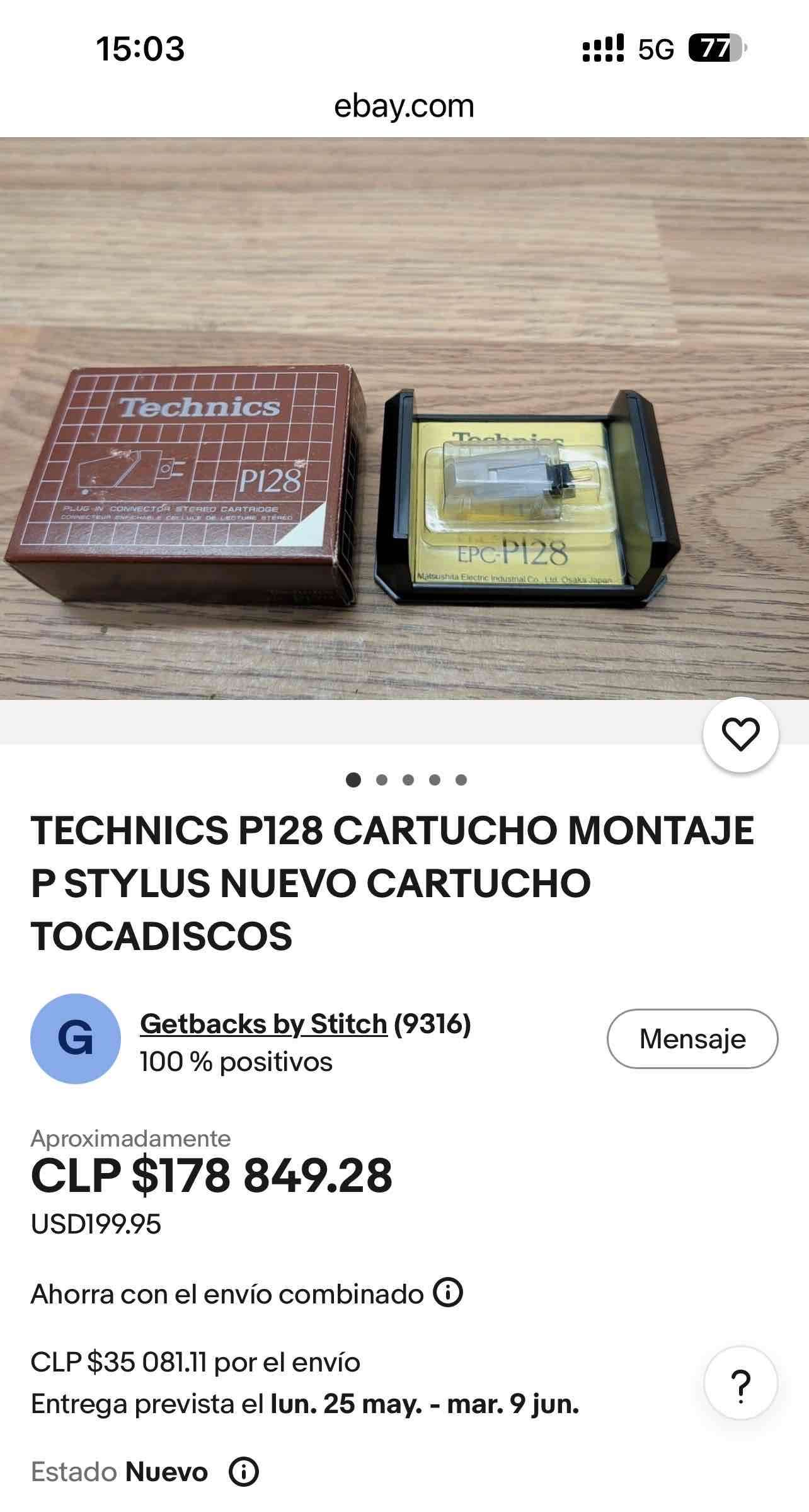 Tocadiscos Technics SL-DL1 - miniatura 5