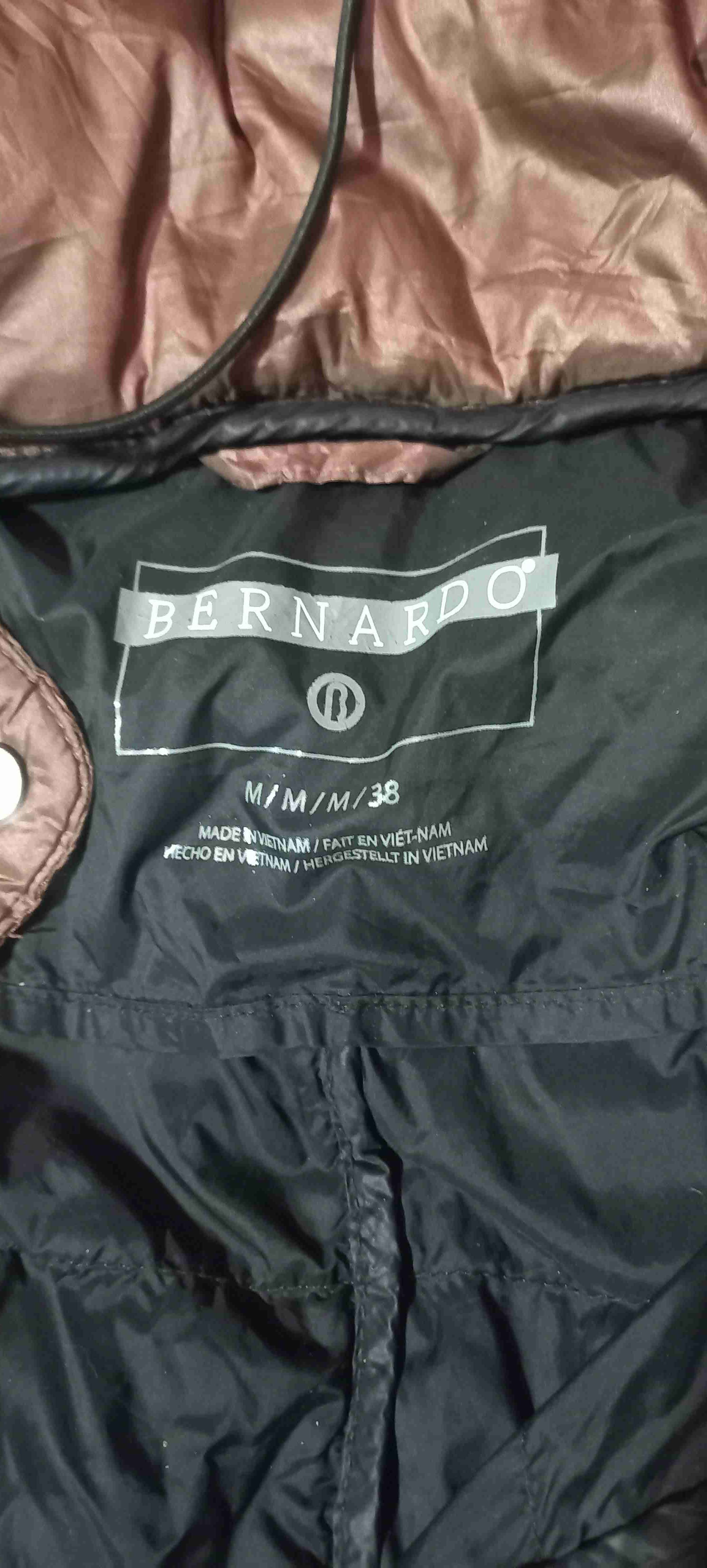 Abrigo largo acolchado café - miniatura 2