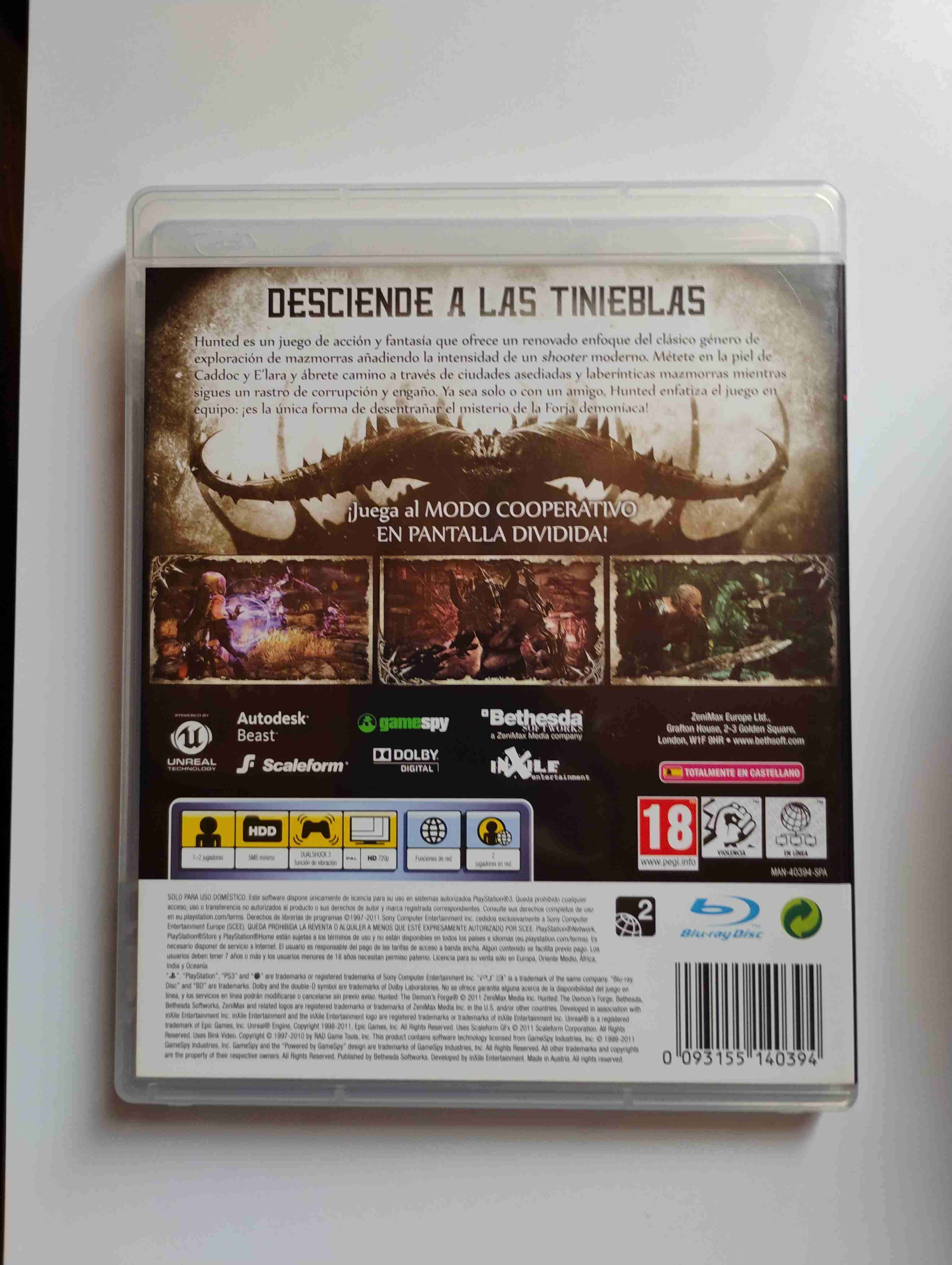 Juego PS3 Hunted The Demon's Forge - miniatura 2