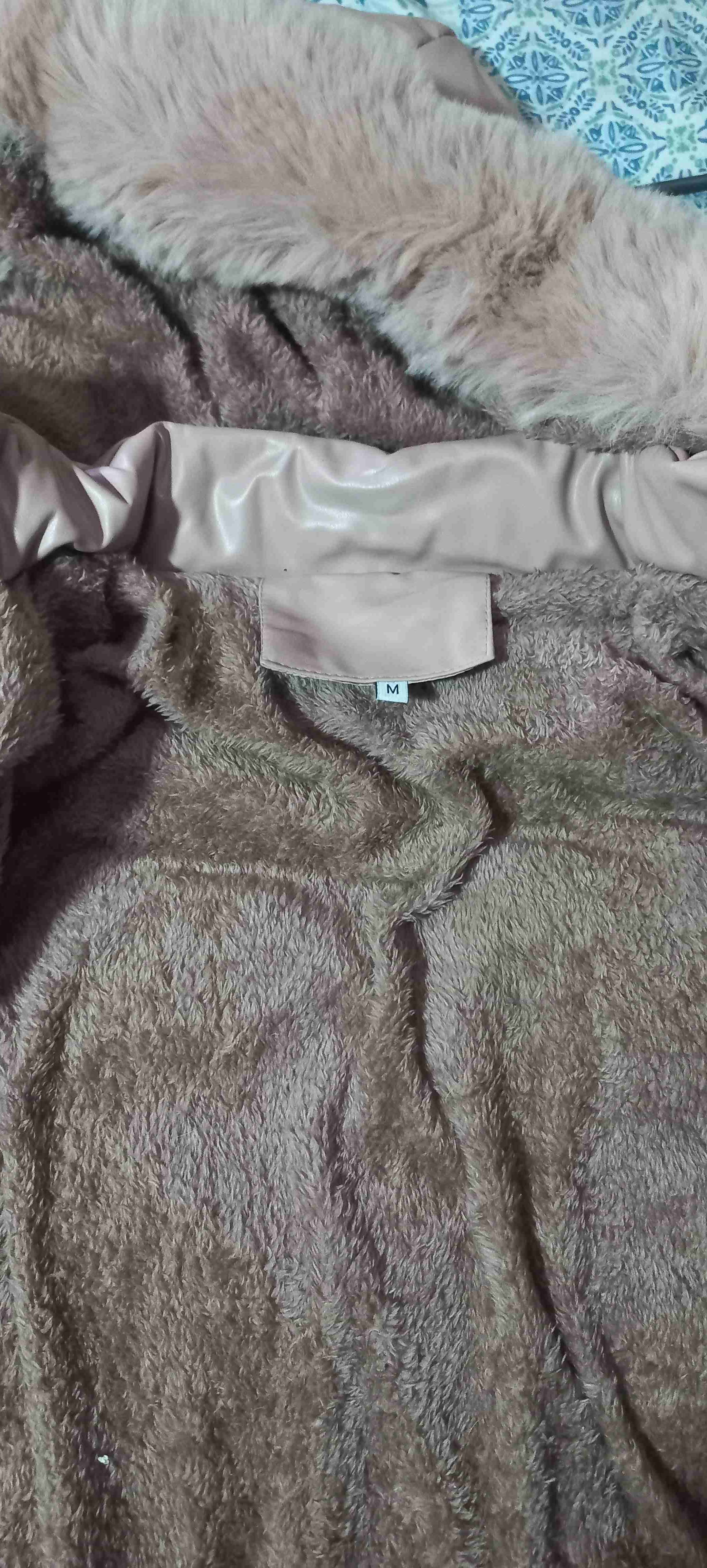 Chaqueta acolchada rosa mujer - miniatura 3