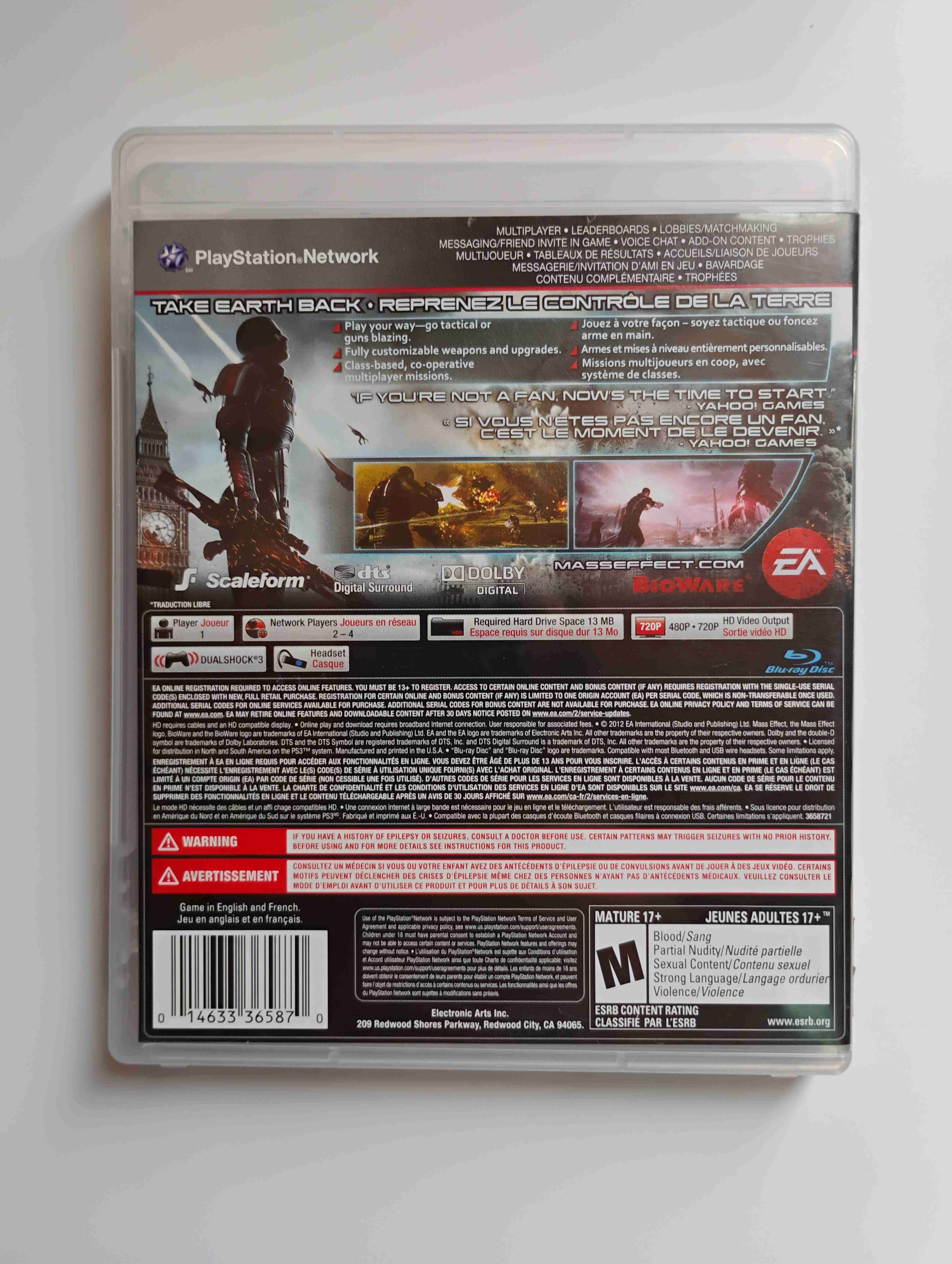 Juego PS3 Mass Effect 3 - miniatura 2