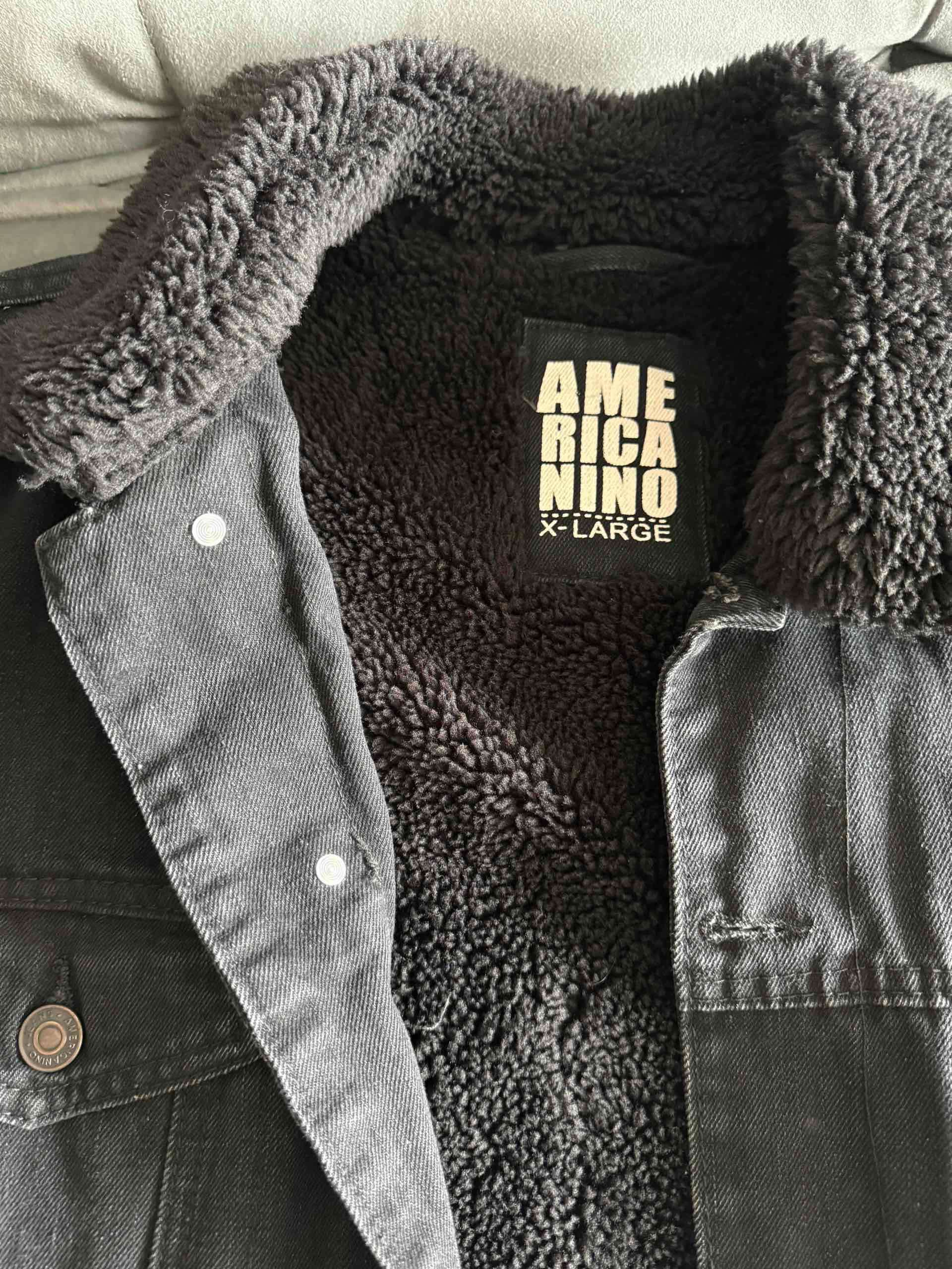 Chaqueta Americanino negra - miniatura 3