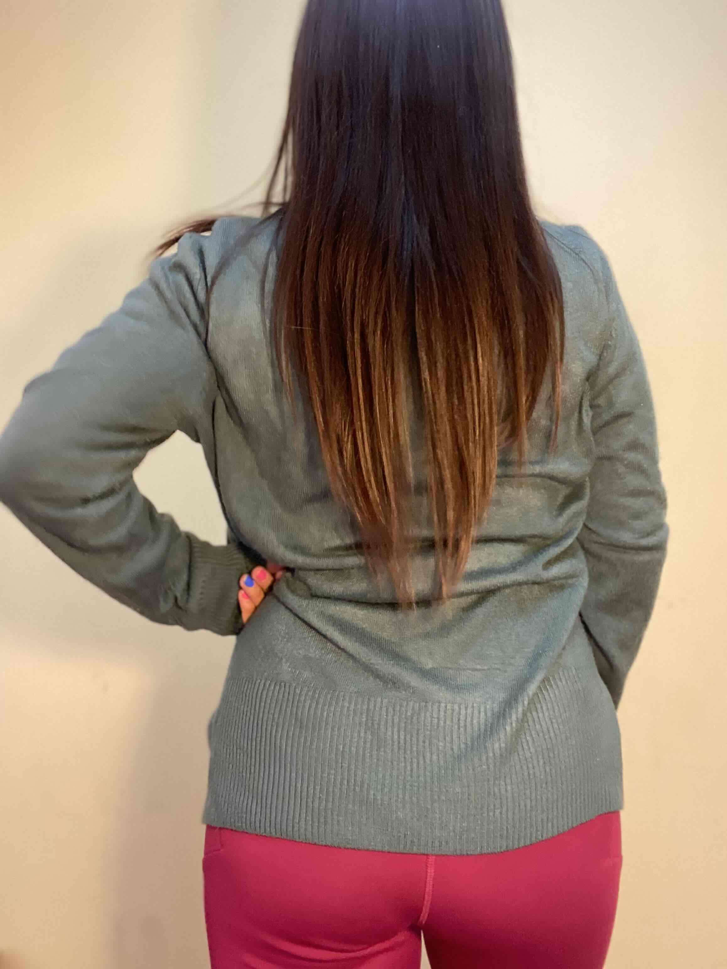 Suéter Verde con apliques brillantes - miniatura 3