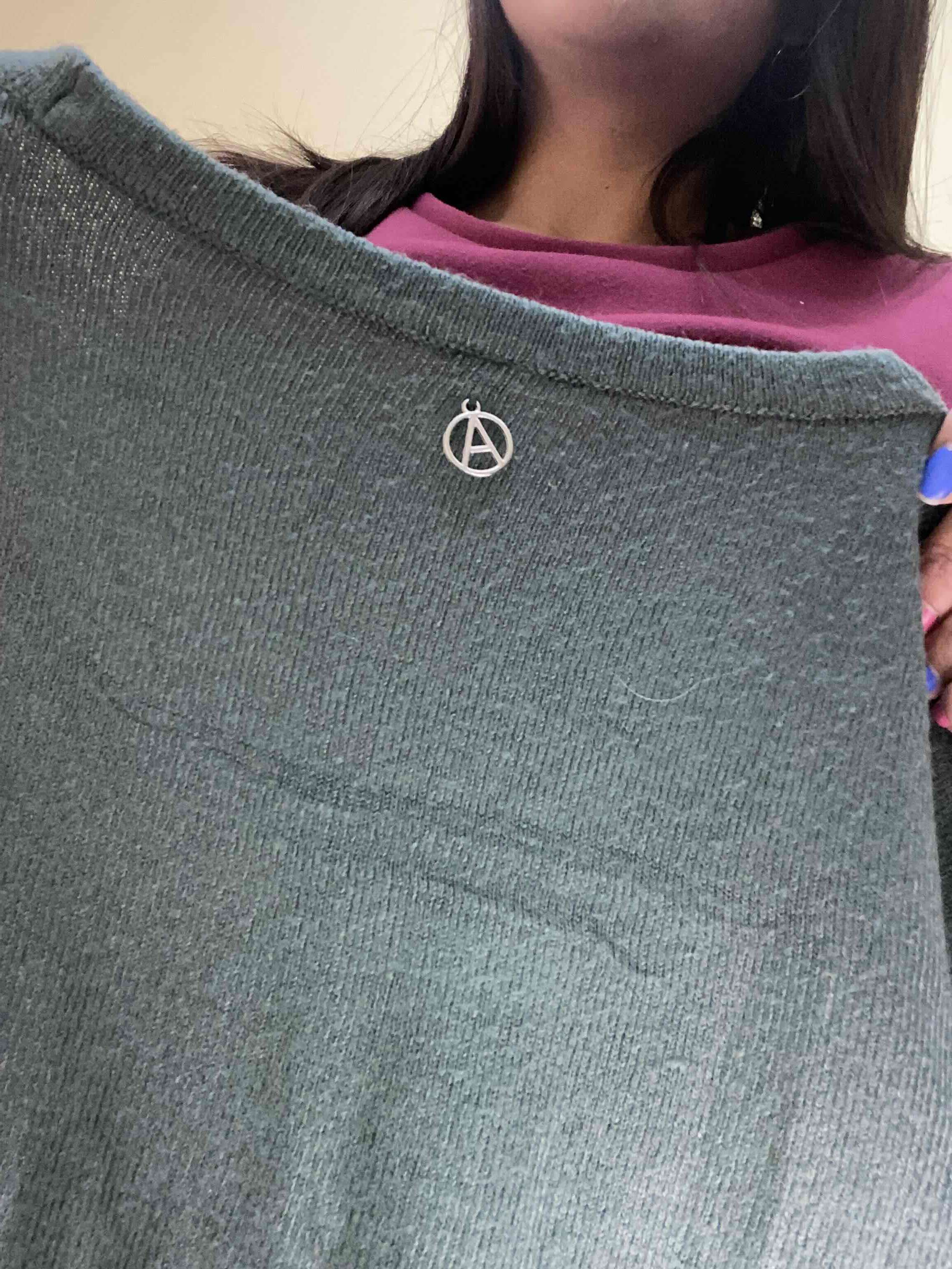 Suéter Verde con apliques brillantes - miniatura 6