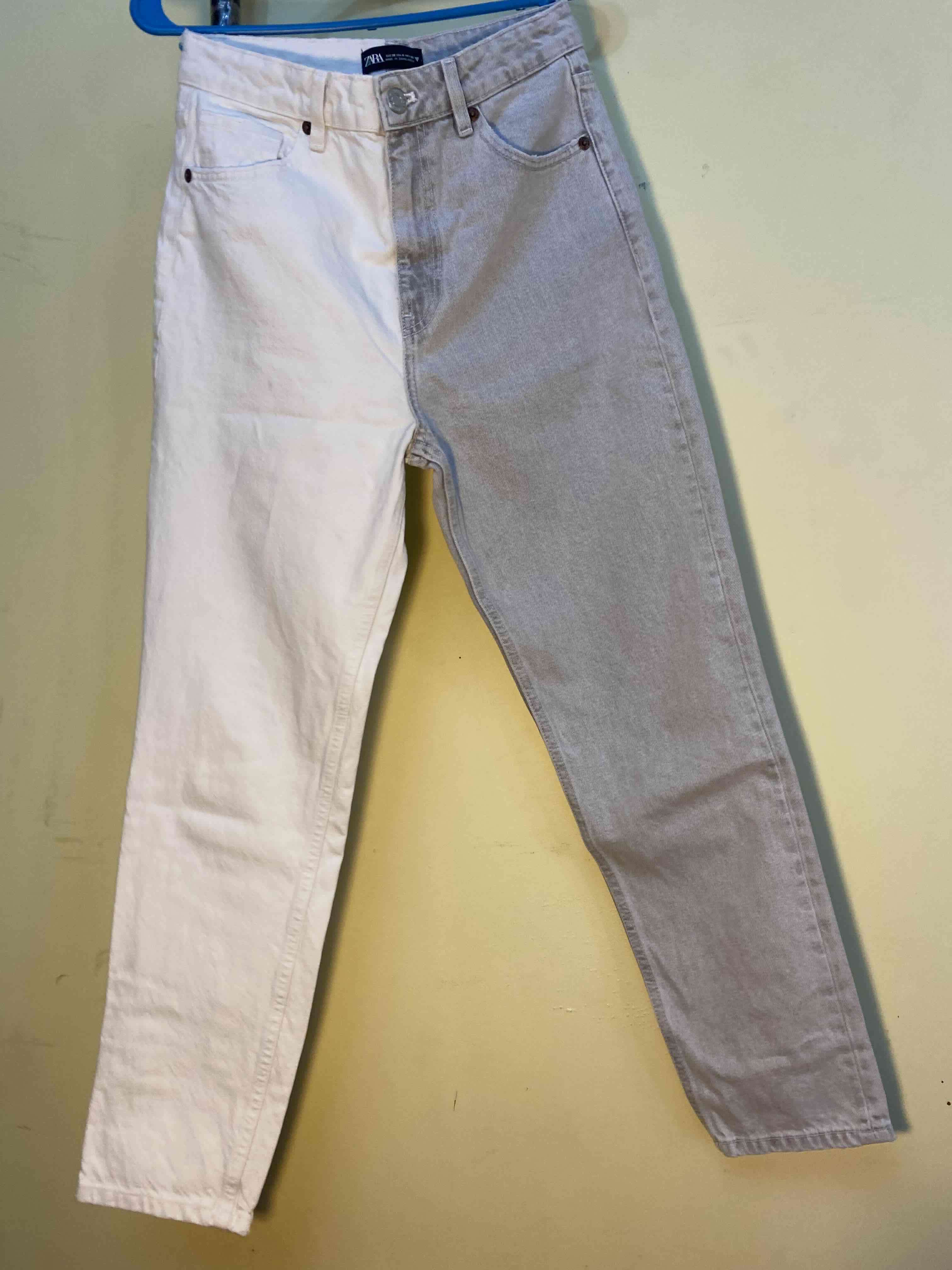 Jeans bicolor Zara - miniatura 3