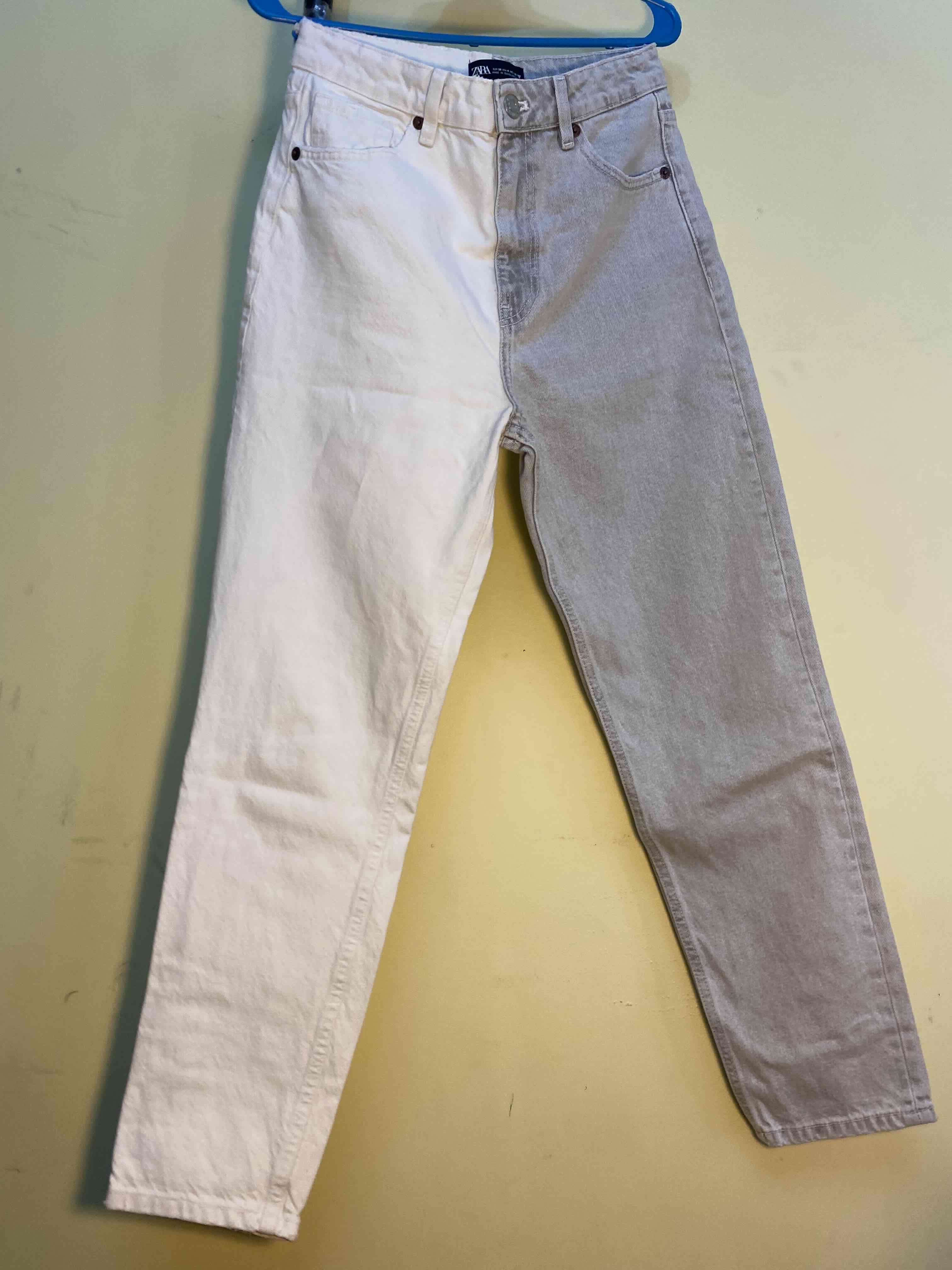 Jeans bicolor Zara - miniatura 4