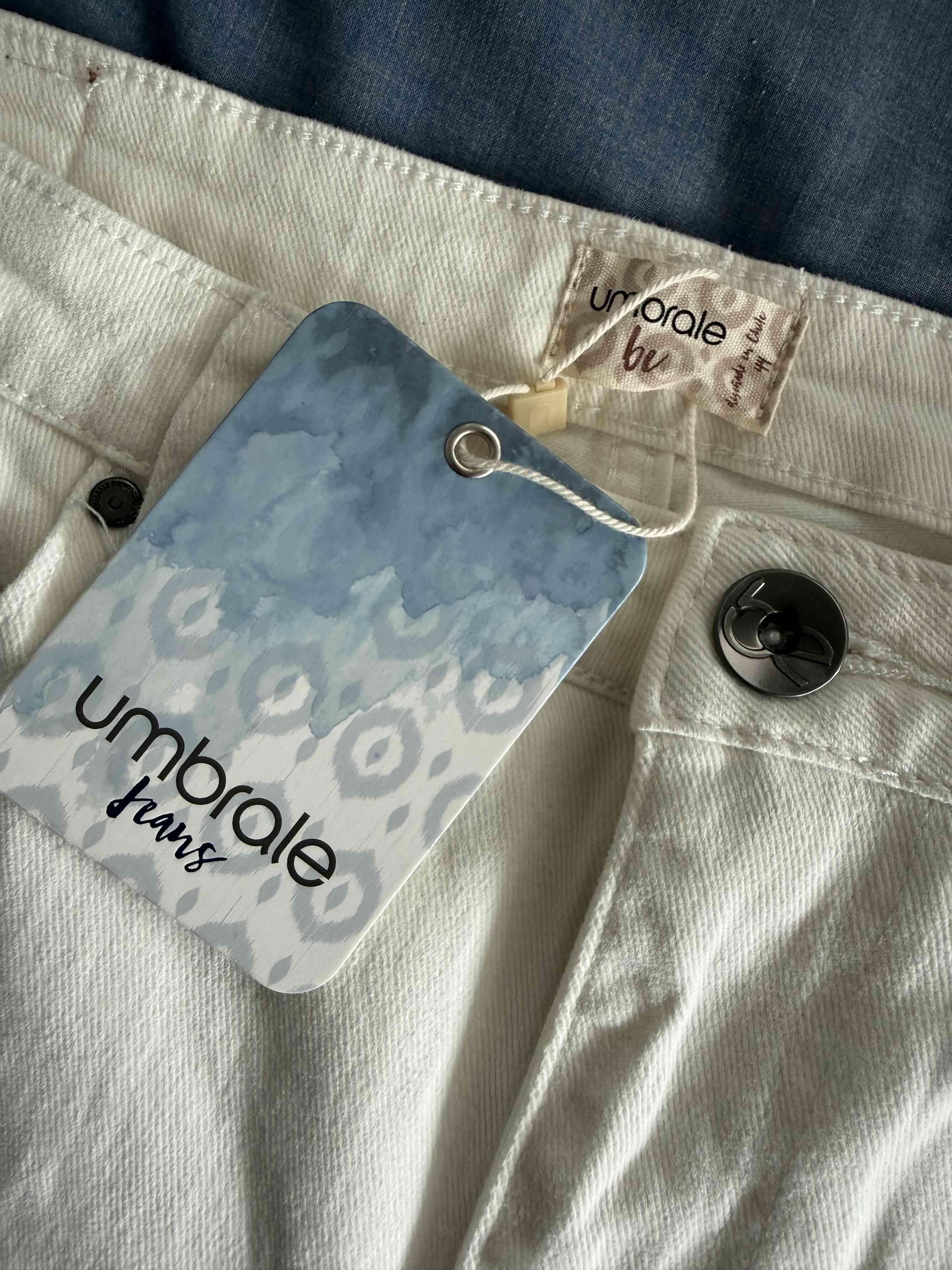 Jeans Umbrale blancos nuevos - miniatura 2