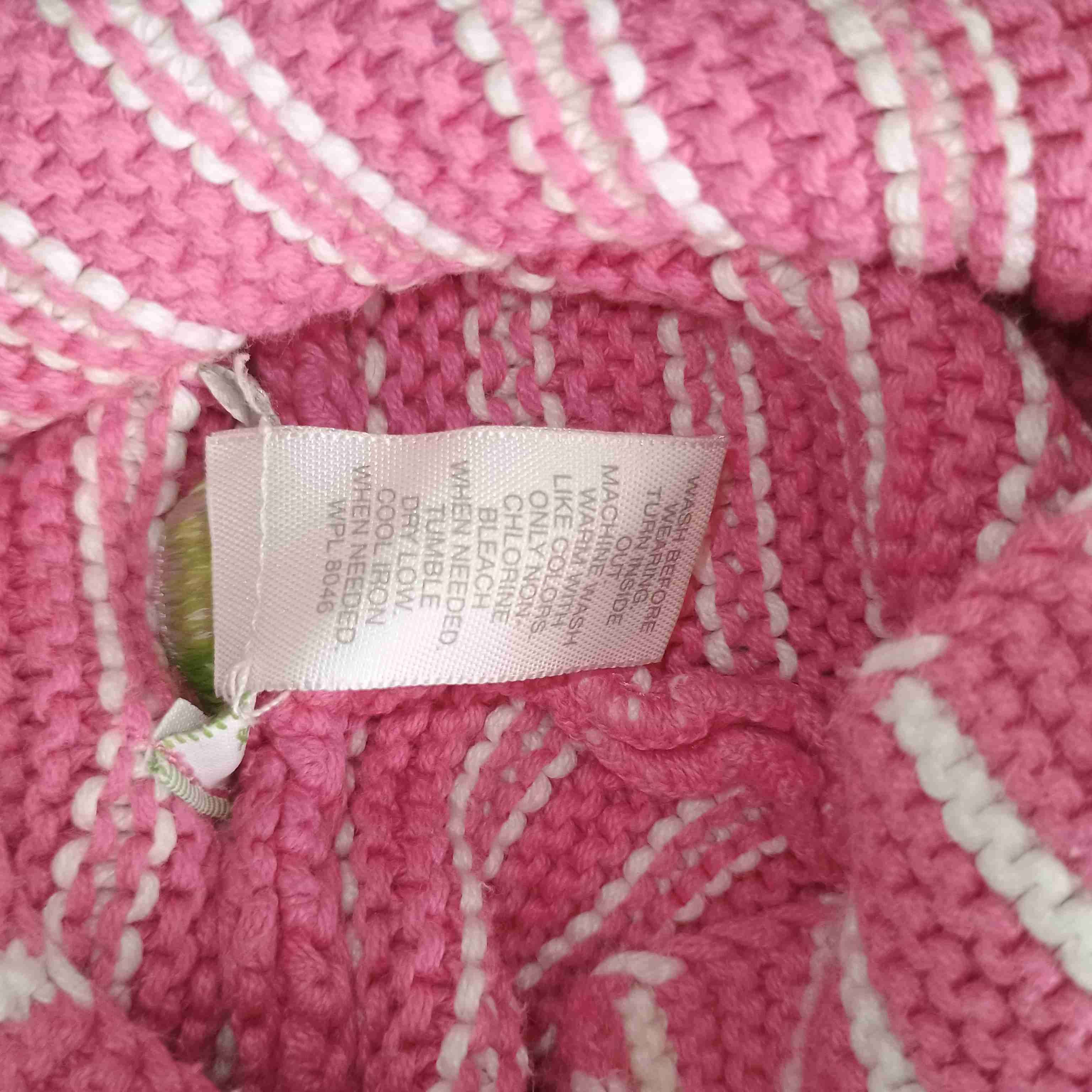 Chaqueta de bebé rosa con capucha - miniatura 3