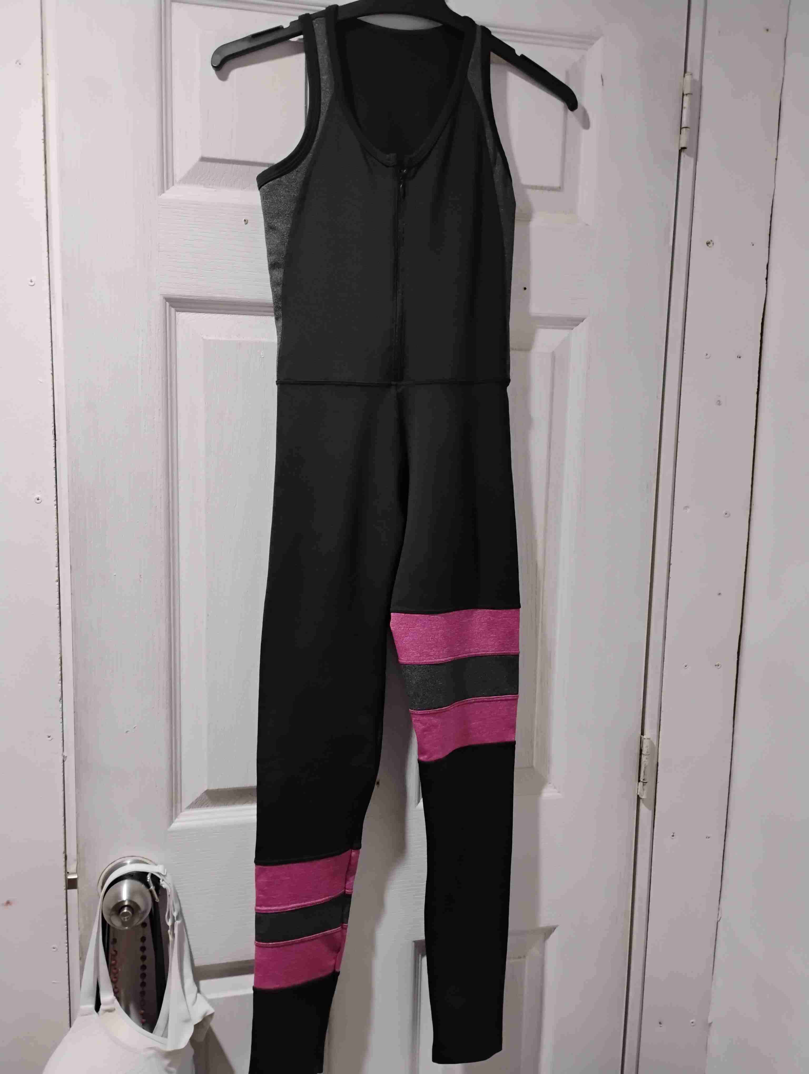 Leggins deportivos negros y rosa - miniatura 4