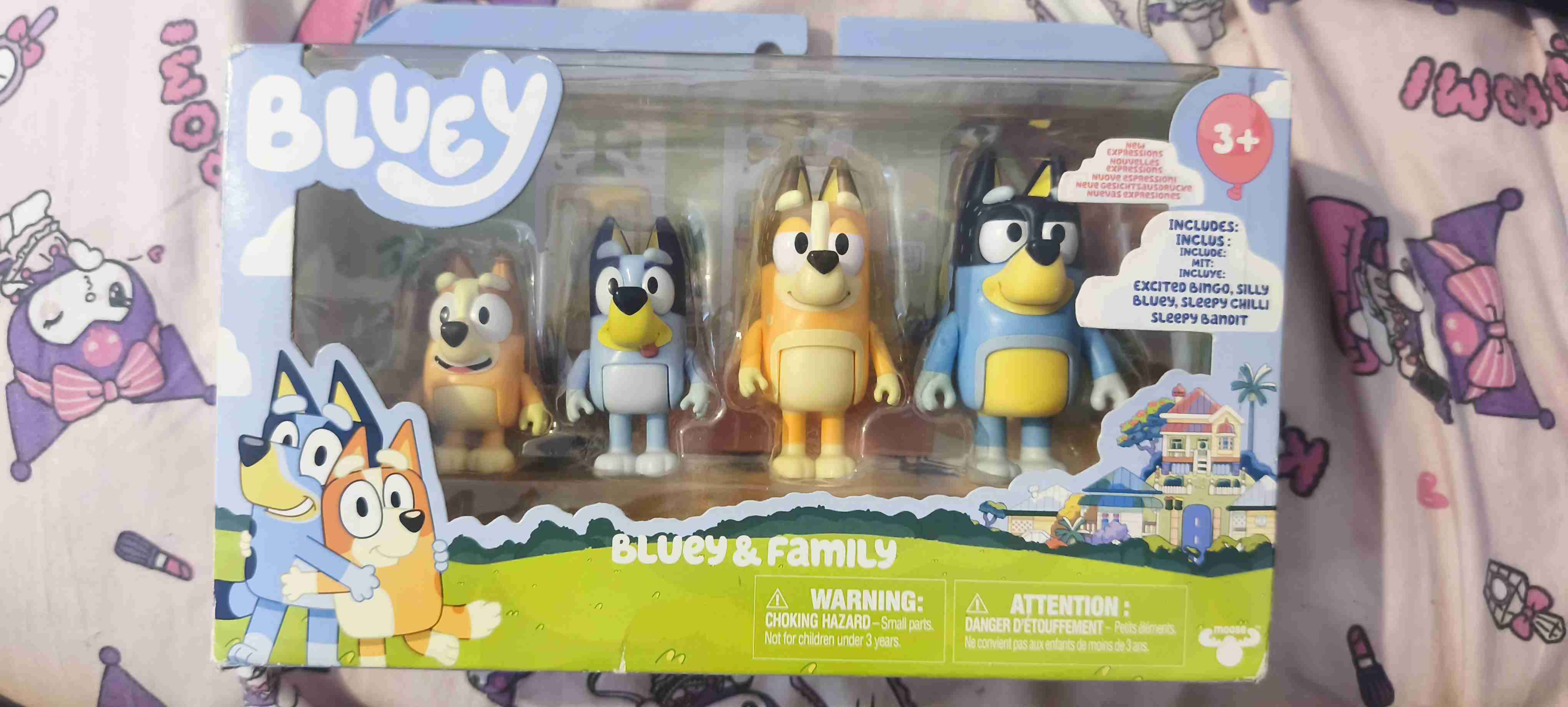 Set figuras Bluey y familia