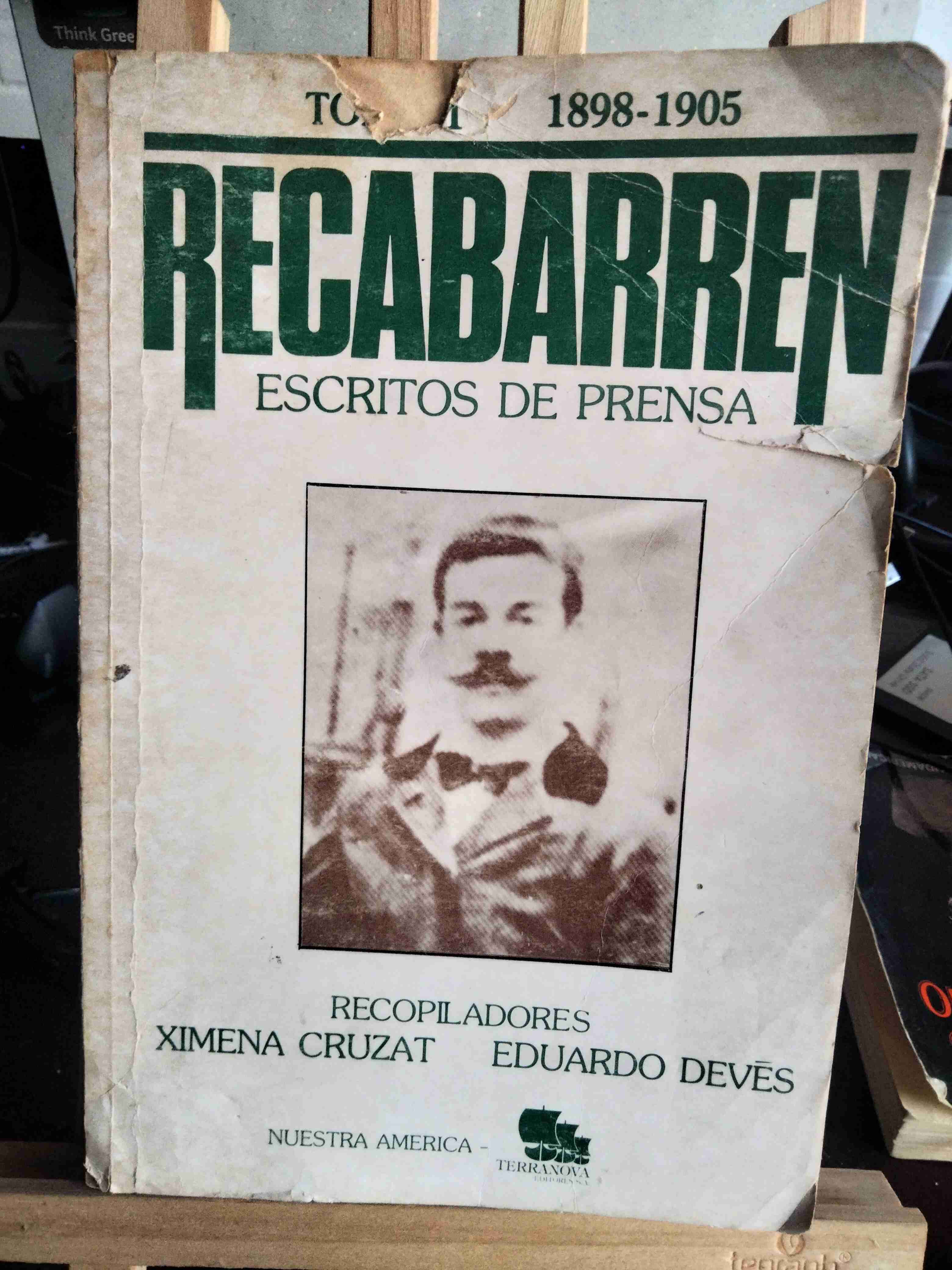 Libro Recabarren escritos de prensa