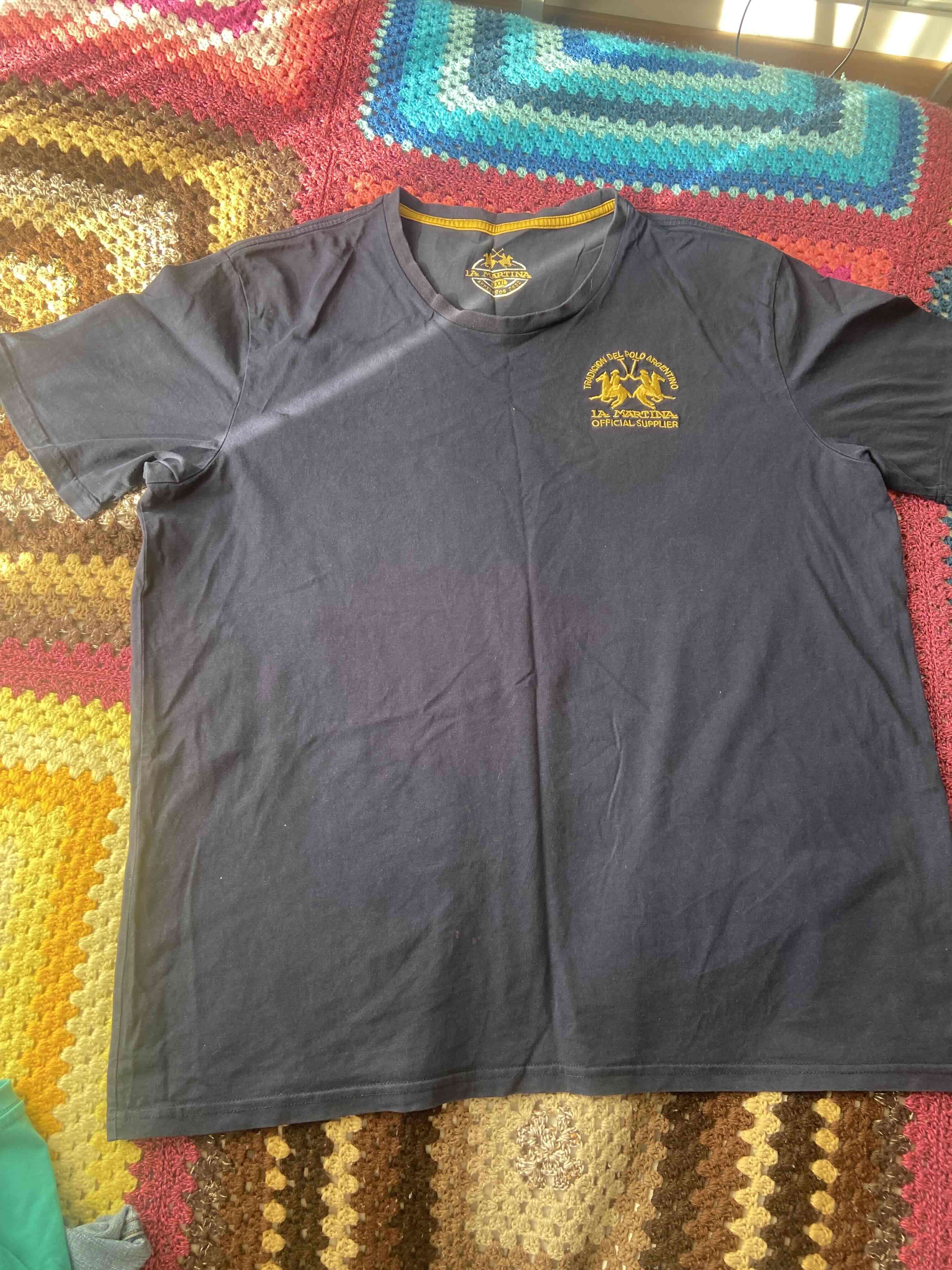 Polera La Martina azul XXXL - miniatura 2