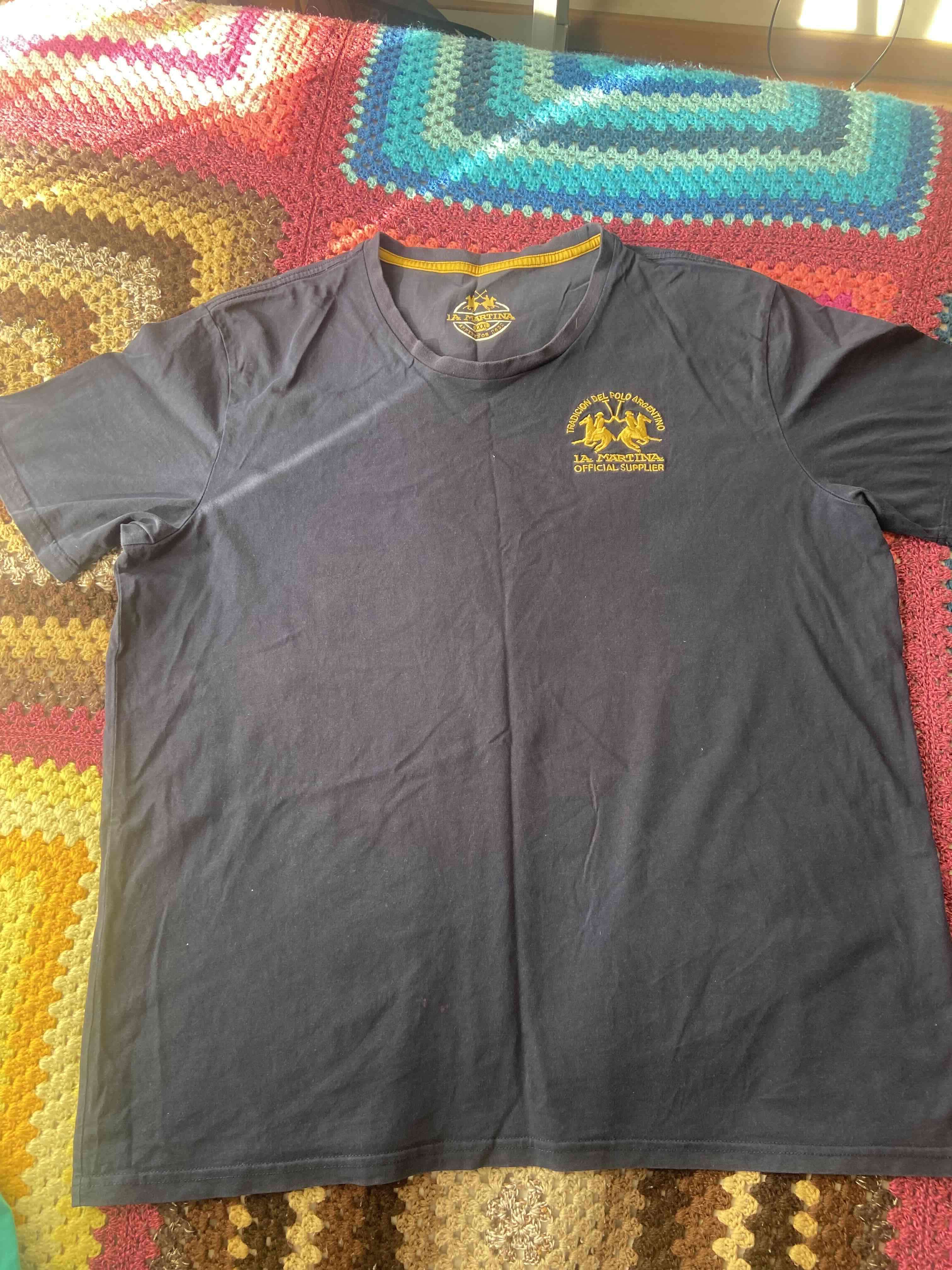 Polera La Martina azul XXXL - miniatura 3