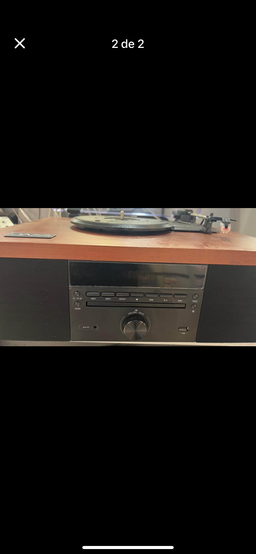 Tocadiscos con parlantes integrados - miniatura 1