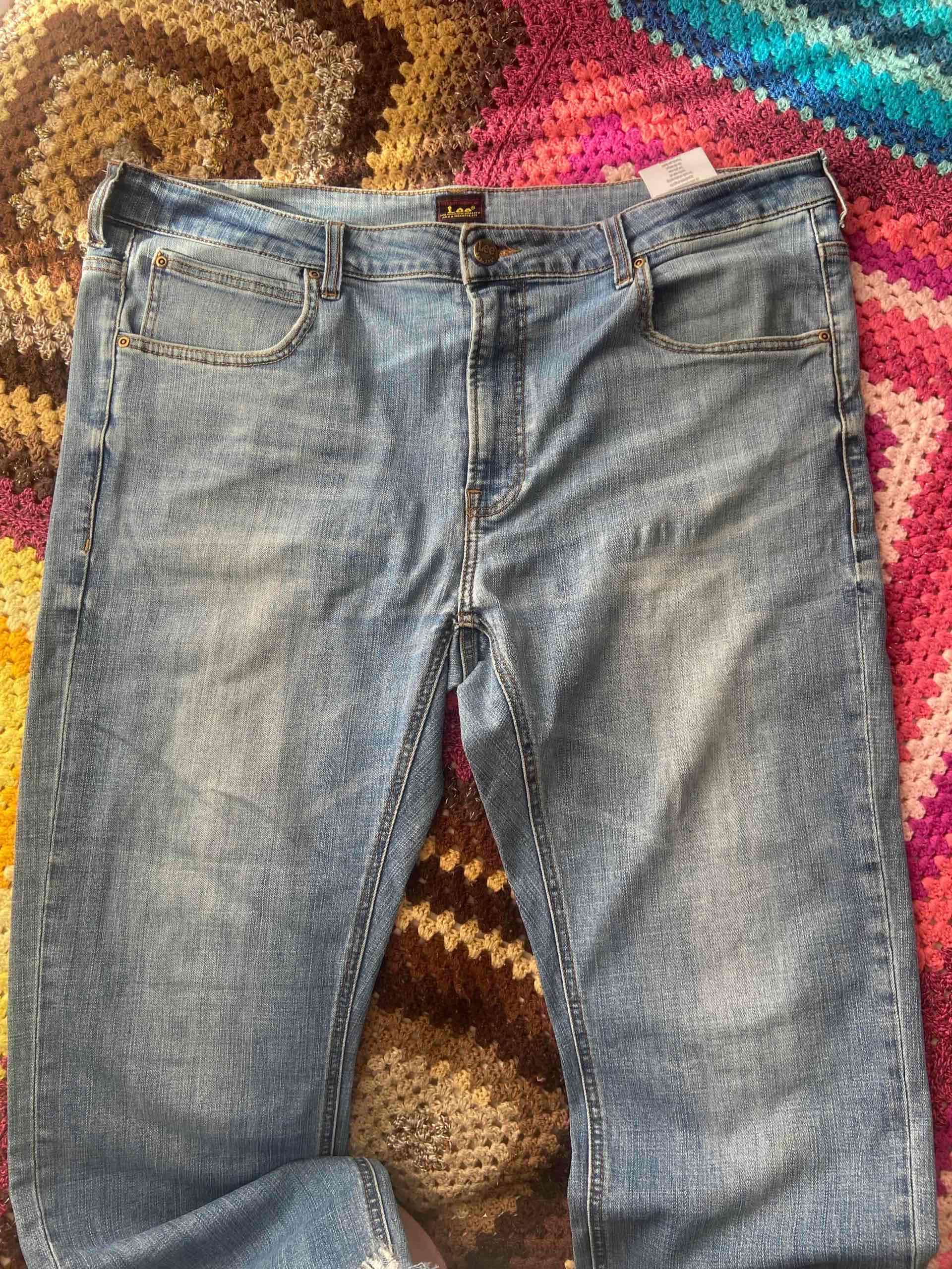 Jeans celeste Lee desgastados - miniatura 2