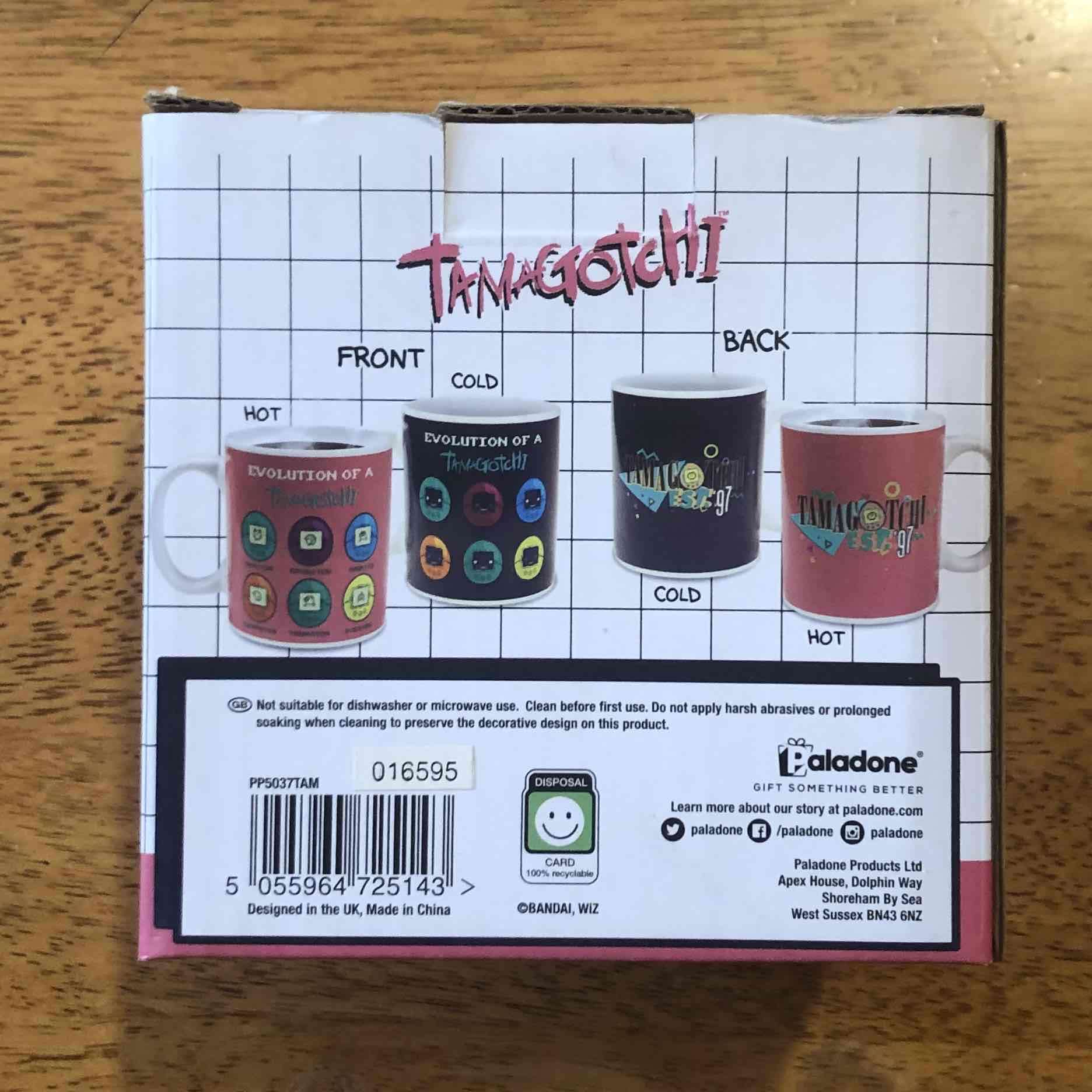 Tazon Tamagotchi - cambia de color con el calor - miniatura 2