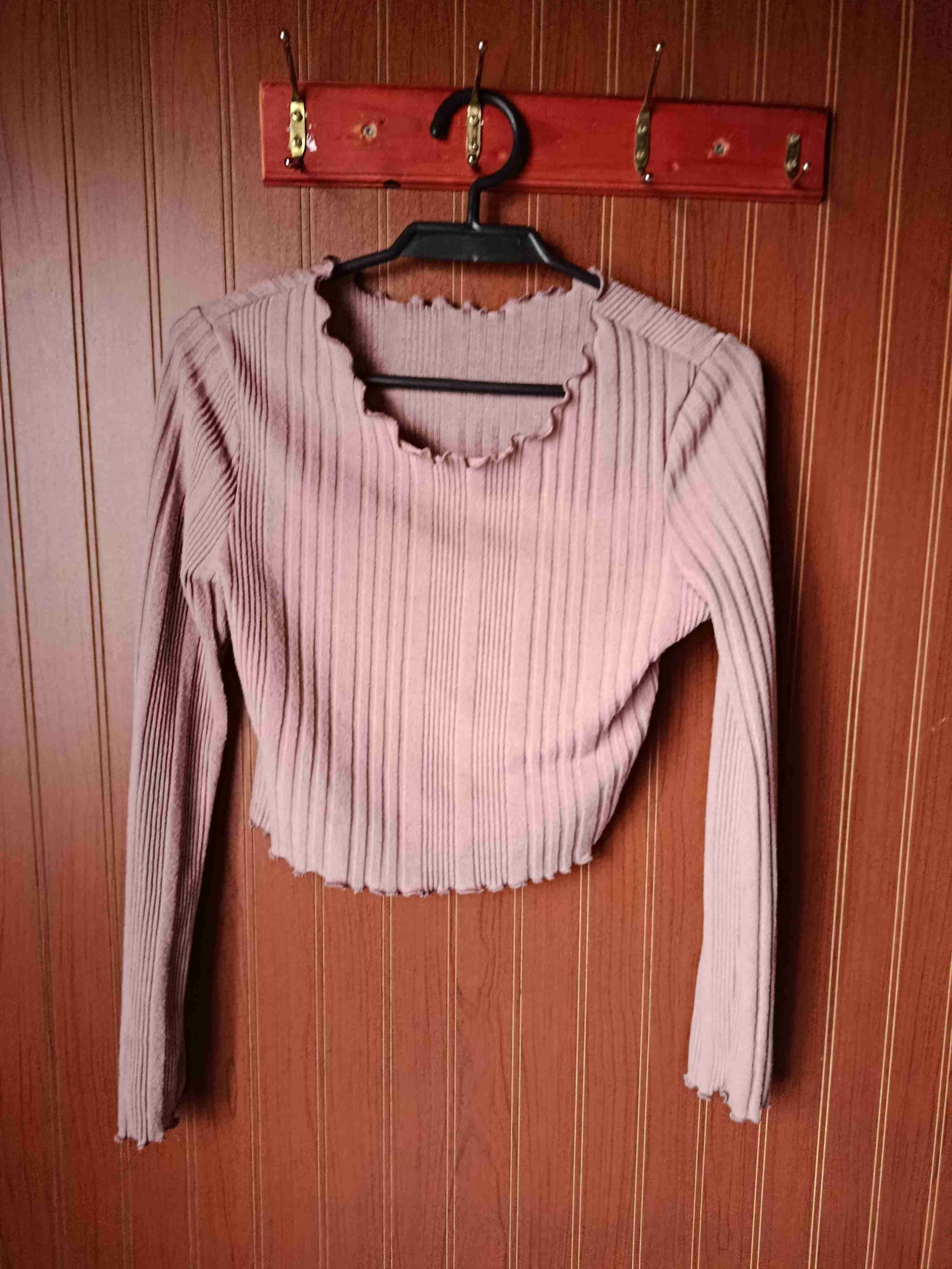 Polera rosa manga larga - miniatura 2