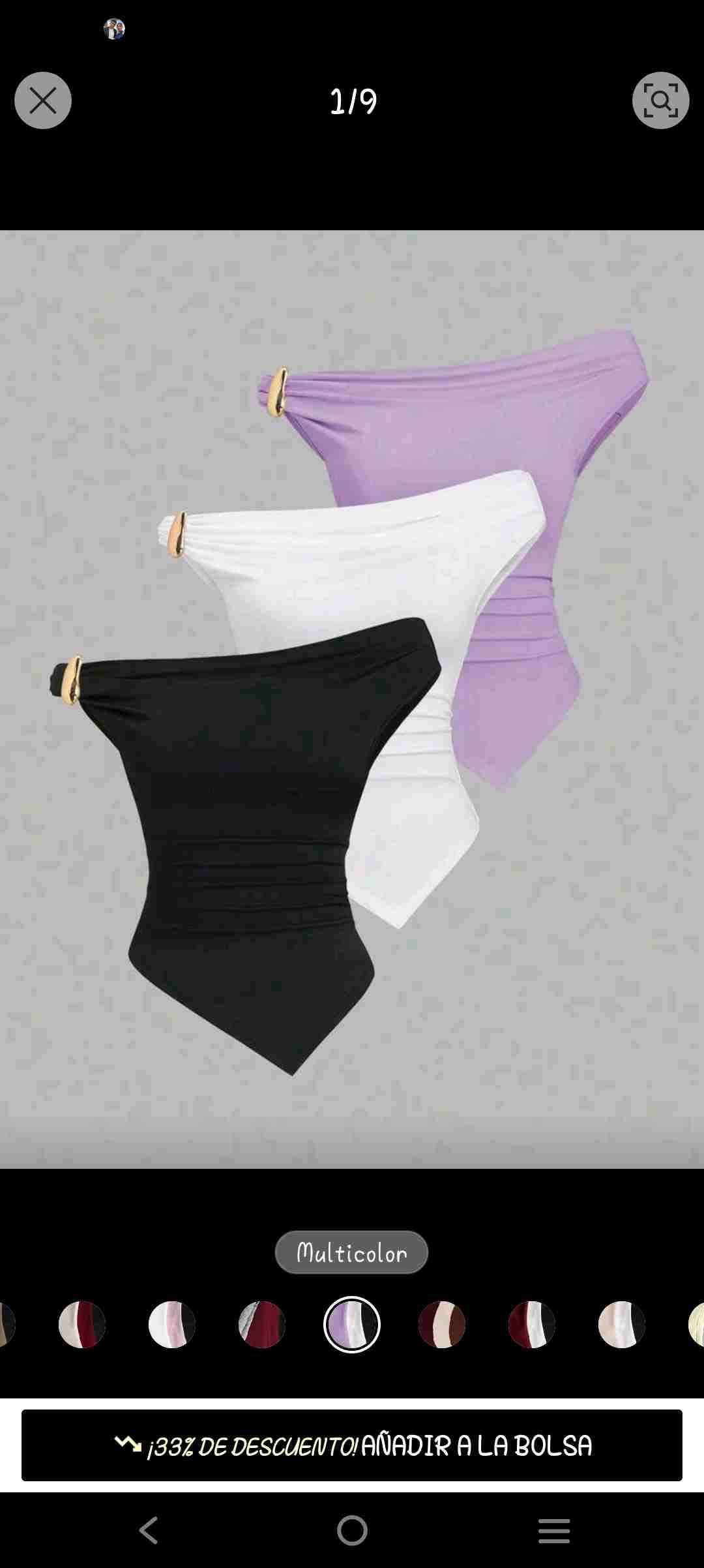 Pack de tops asimétricos - miniatura 2