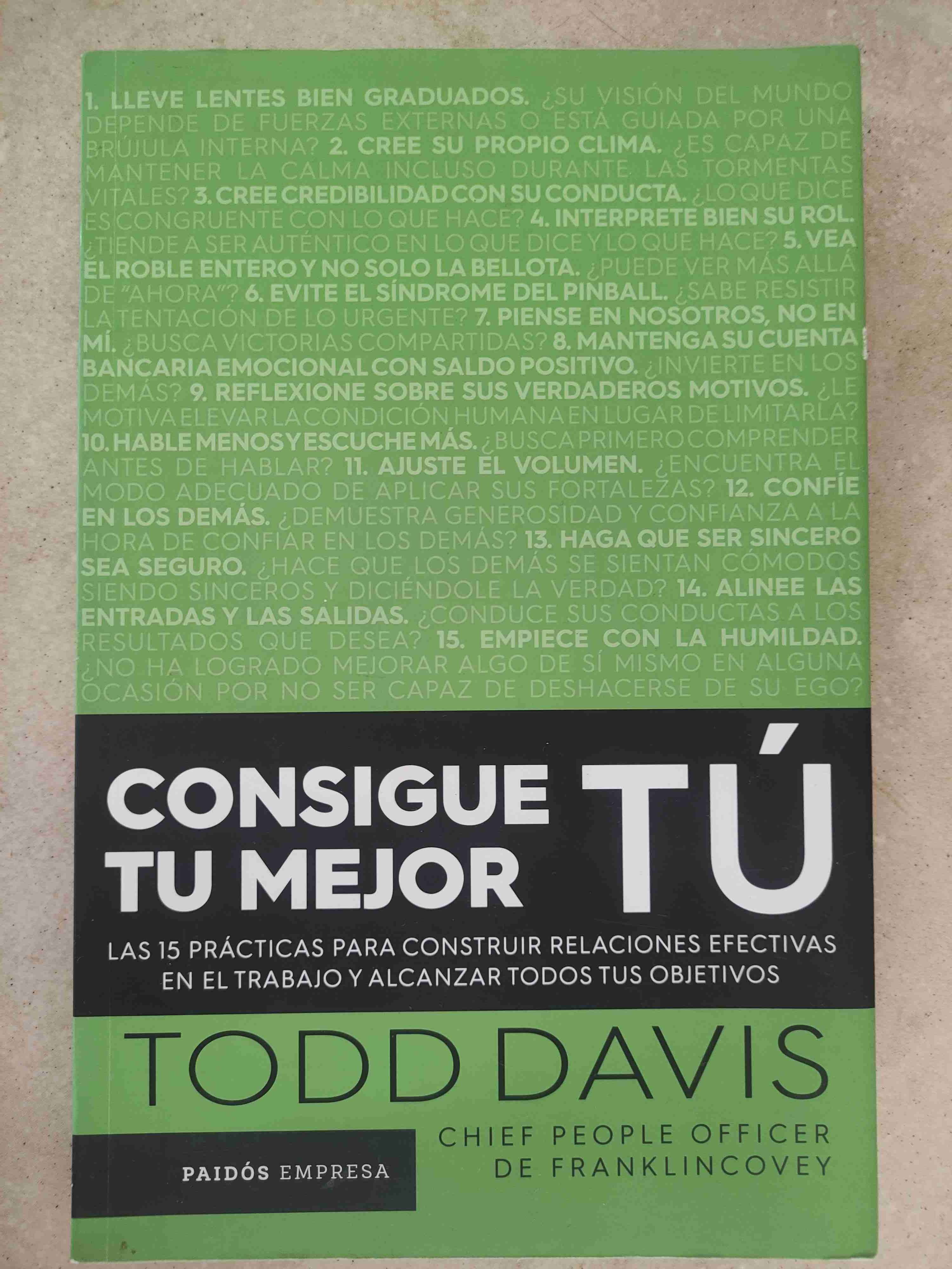 Libro "Consigue tu mejor tú" - miniatura 1
