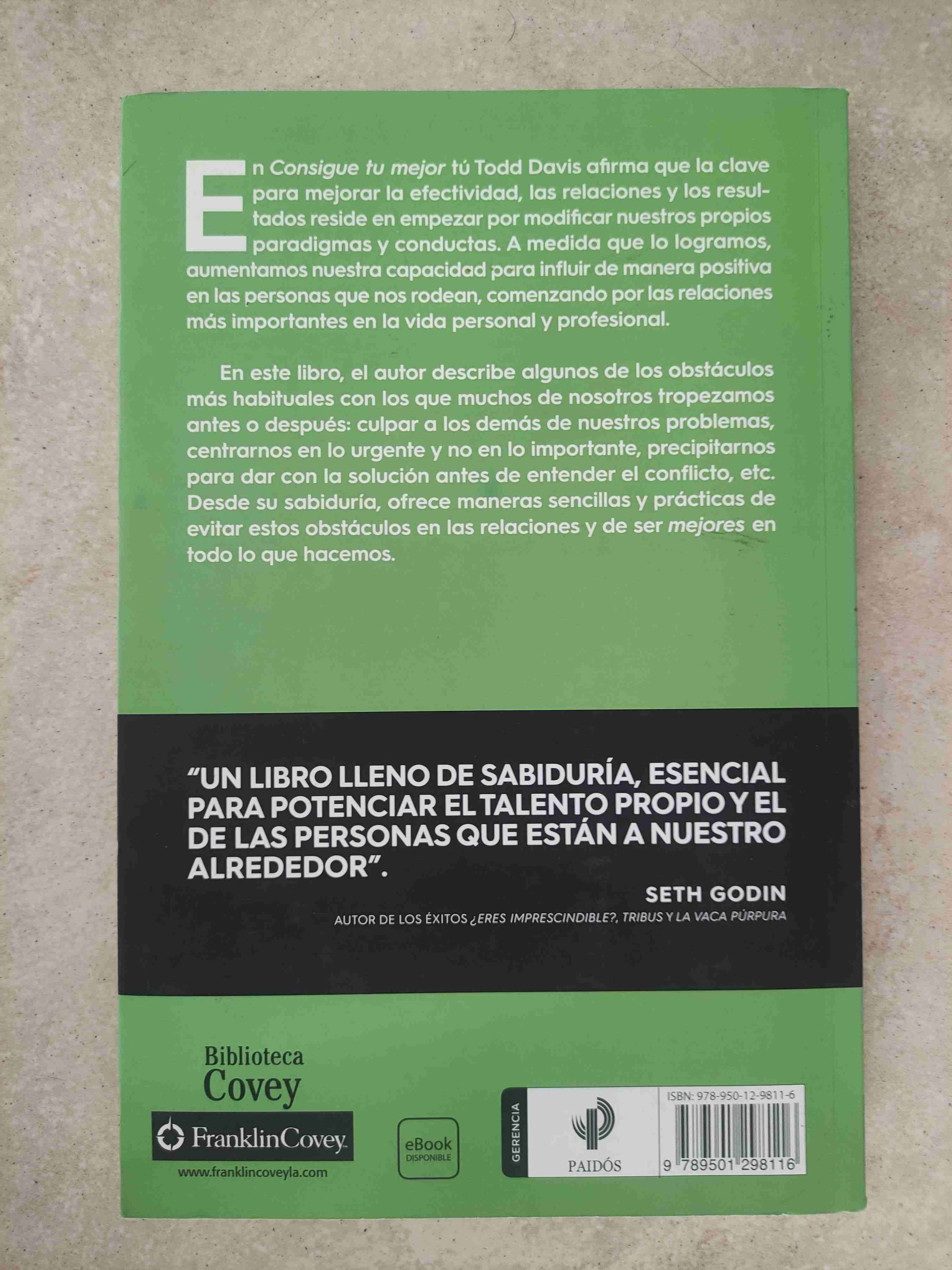 Libro "Consigue tu mejor tú" - miniatura 2