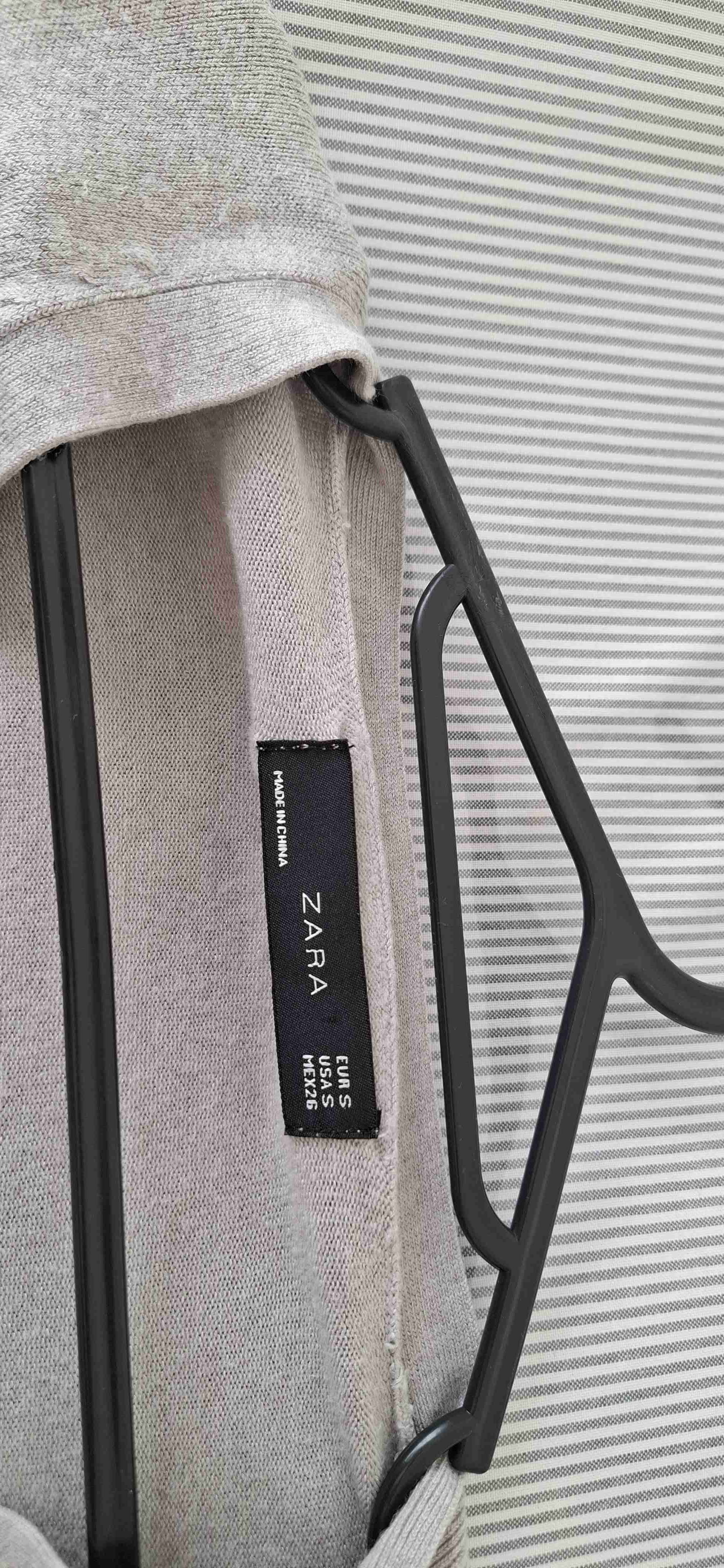 Suéter gris claro Zara - miniatura 5