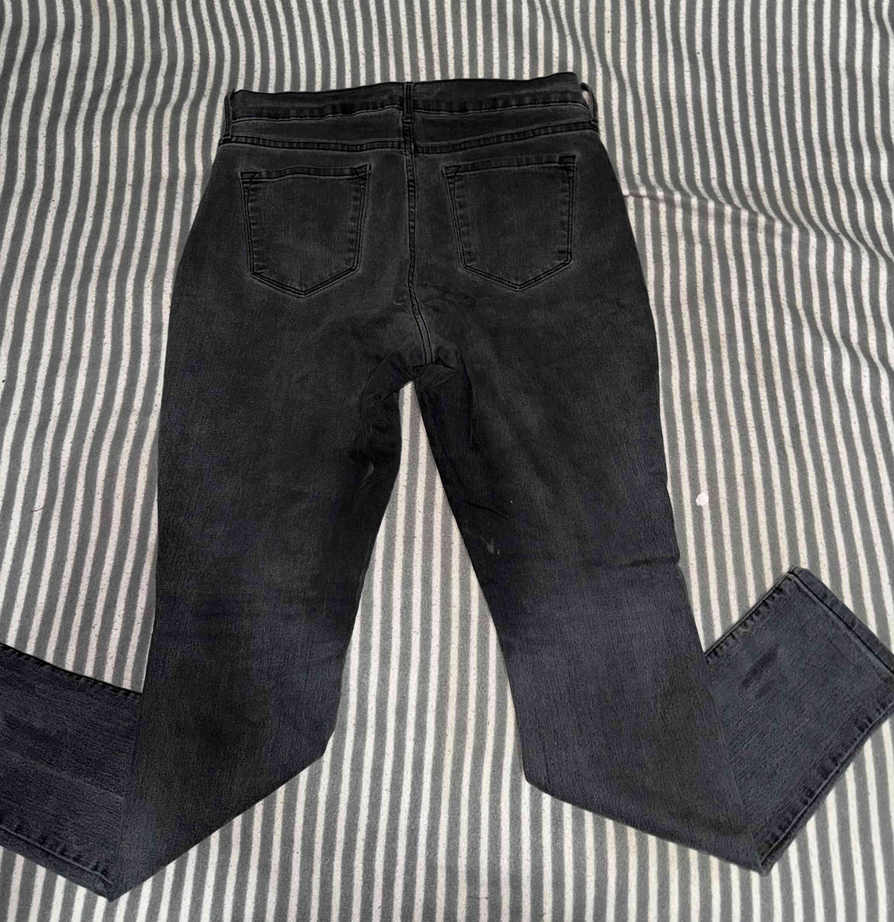 Jeans gris oscuro para mujer - miniatura 2