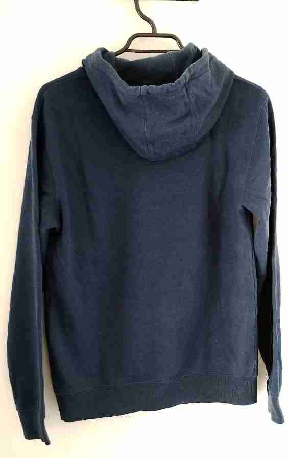 Polerón azul con capucha hombre - miniatura 2