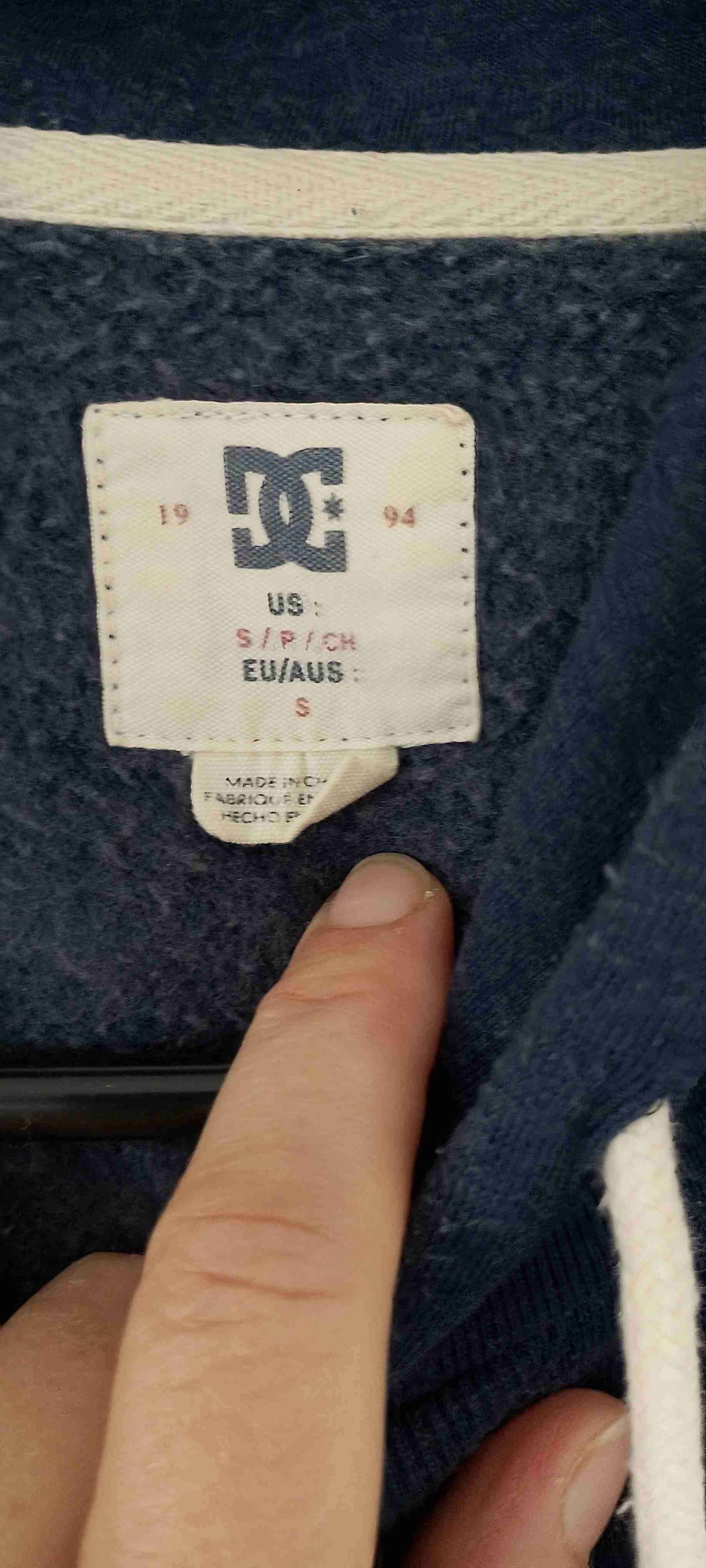 Polerón azul con capucha hombre - miniatura 3