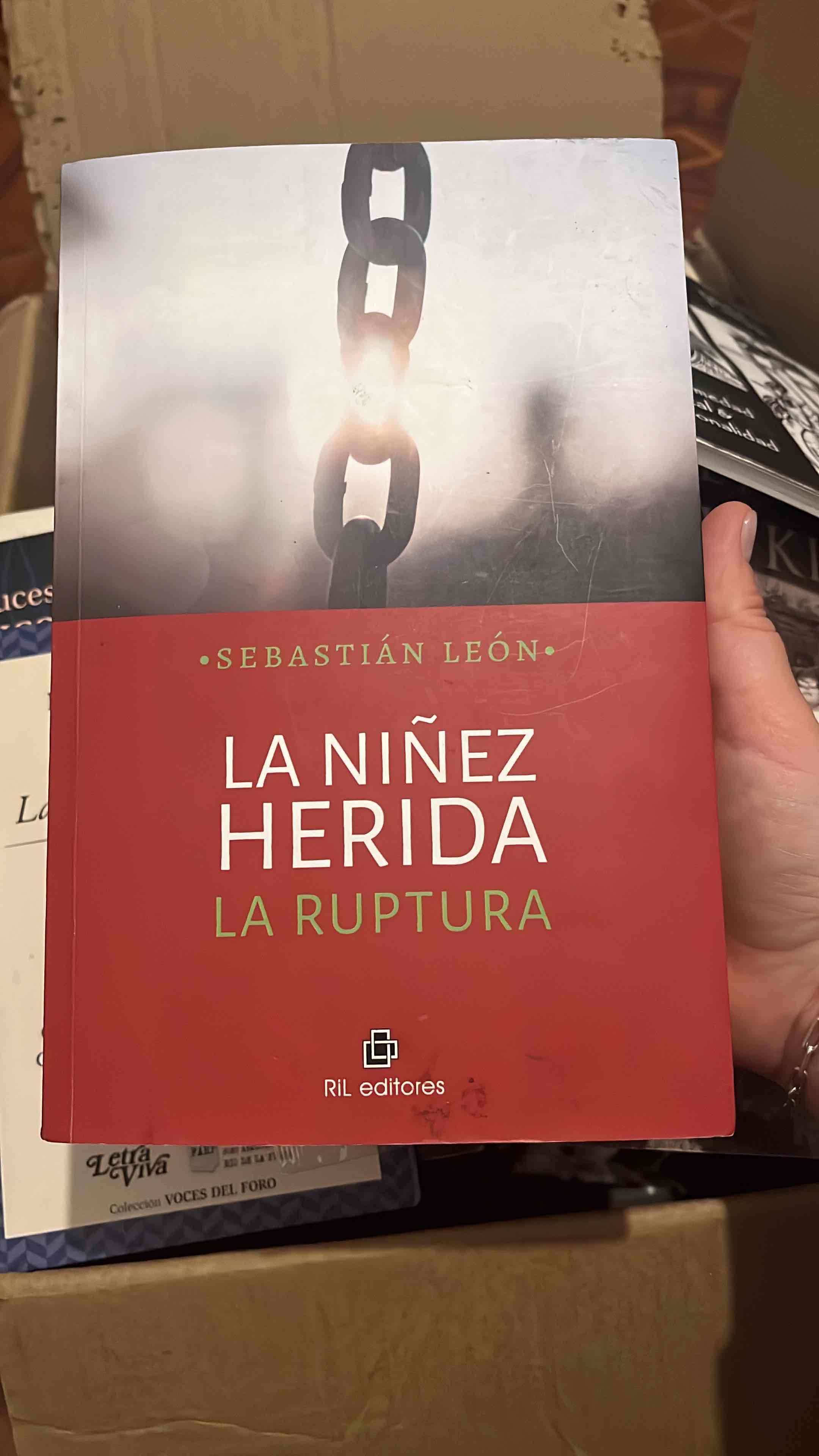 Libro 'La Niñez Herida' de Sebastián León