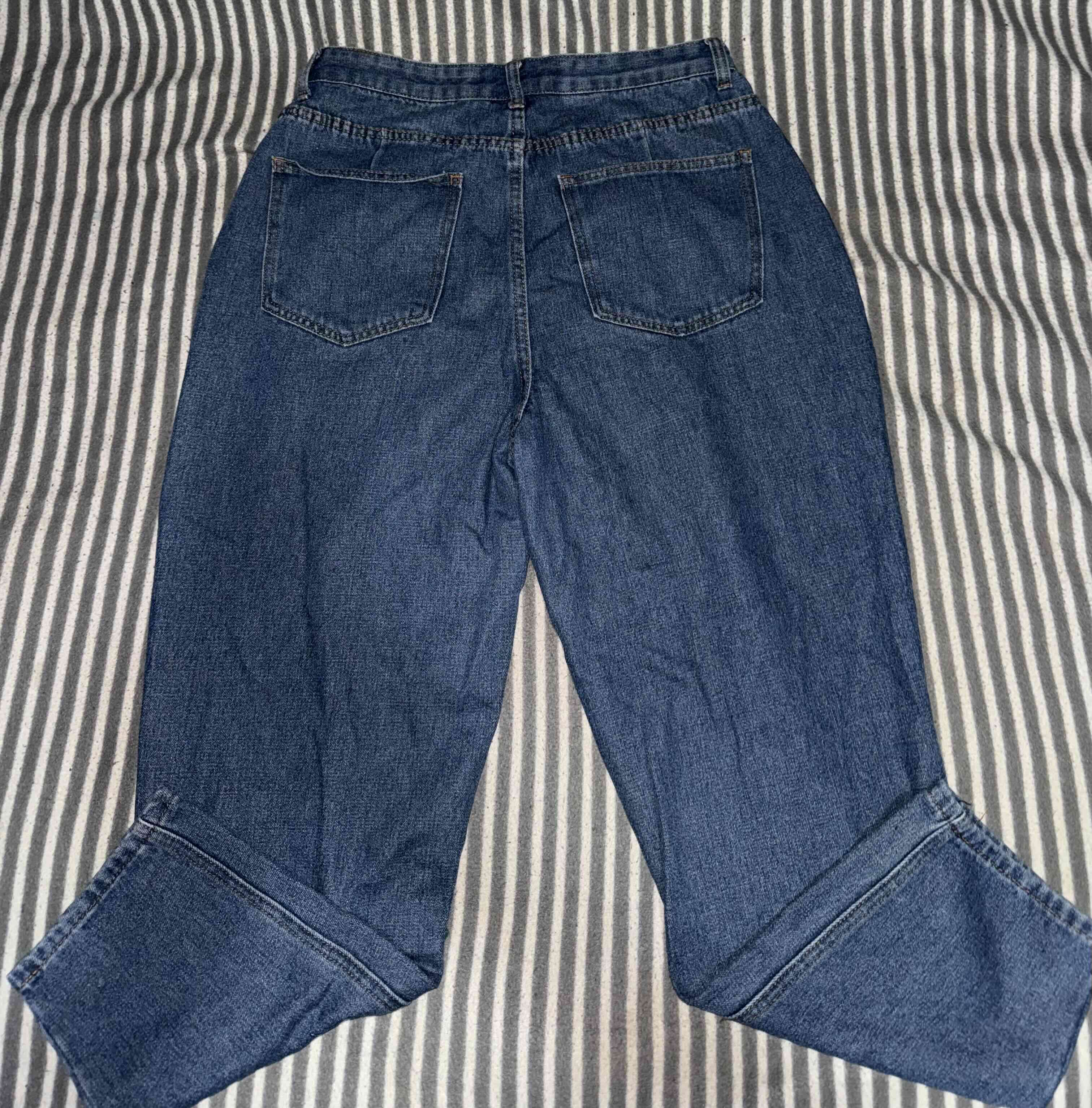 Jeans baggy azul denim - miniatura 2