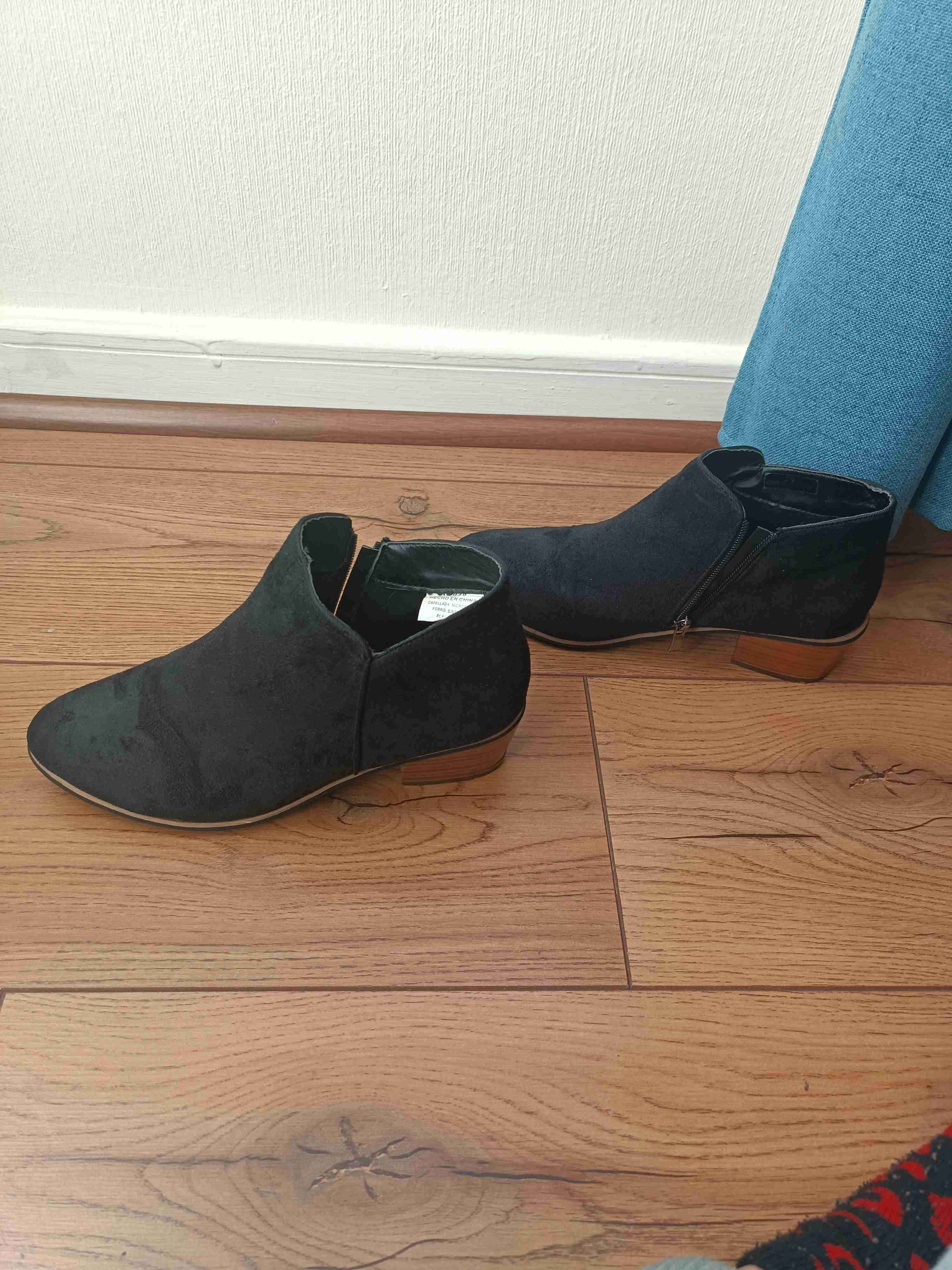 Botines negros de gamuza - miniatura 3