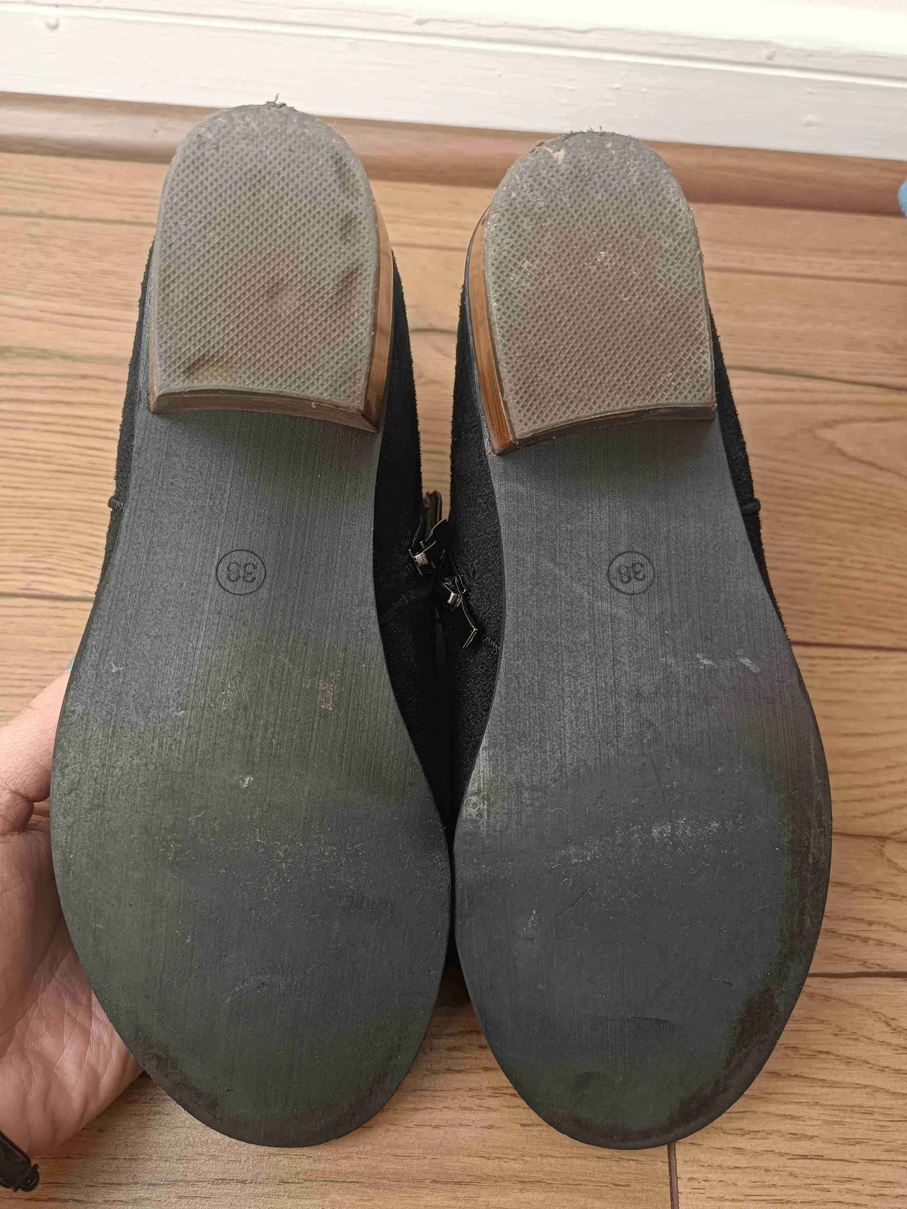 Botines negros de gamuza - miniatura 5