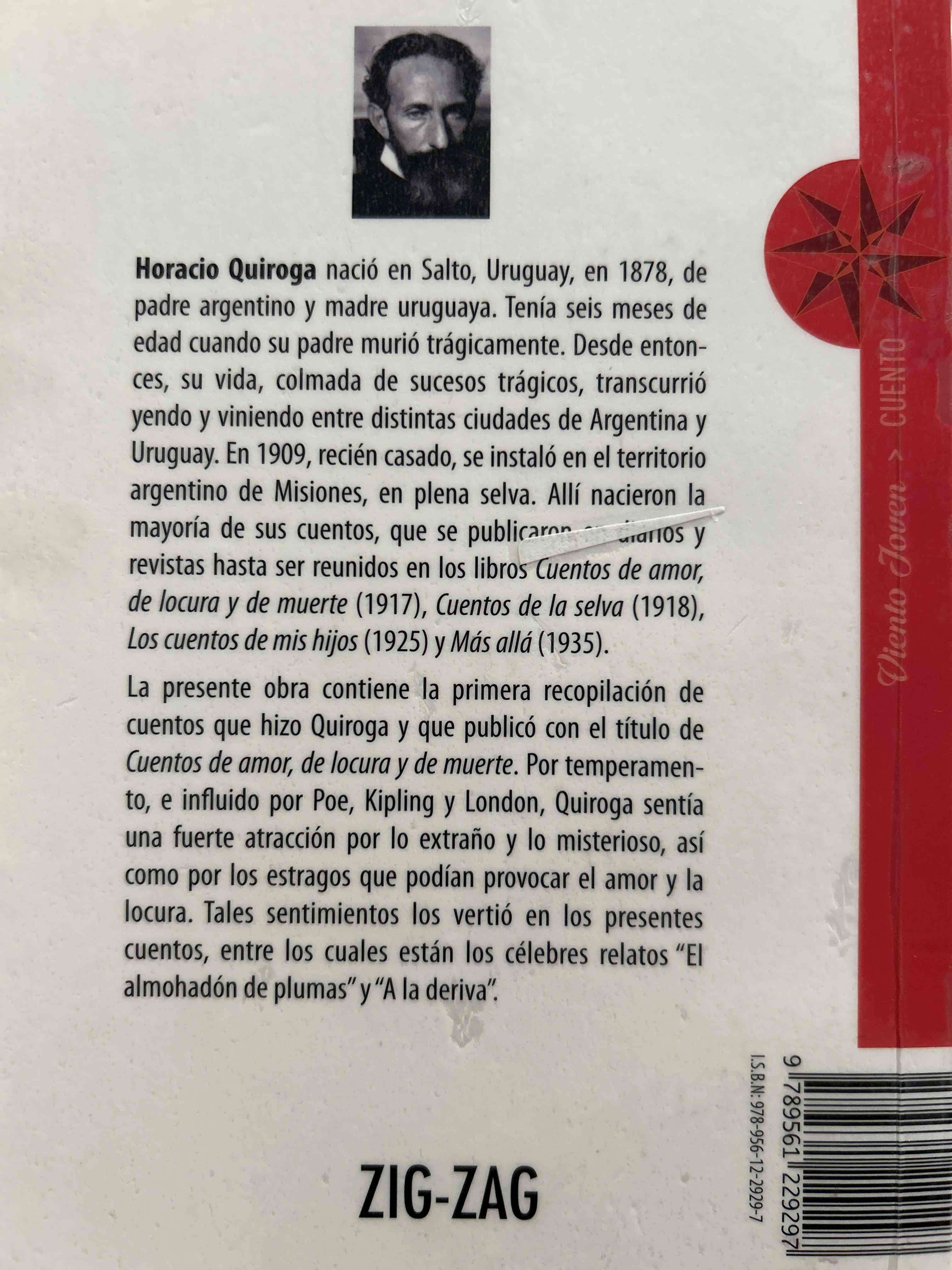 Libro Cuentos de amor, de locura y muerte - miniatura 2