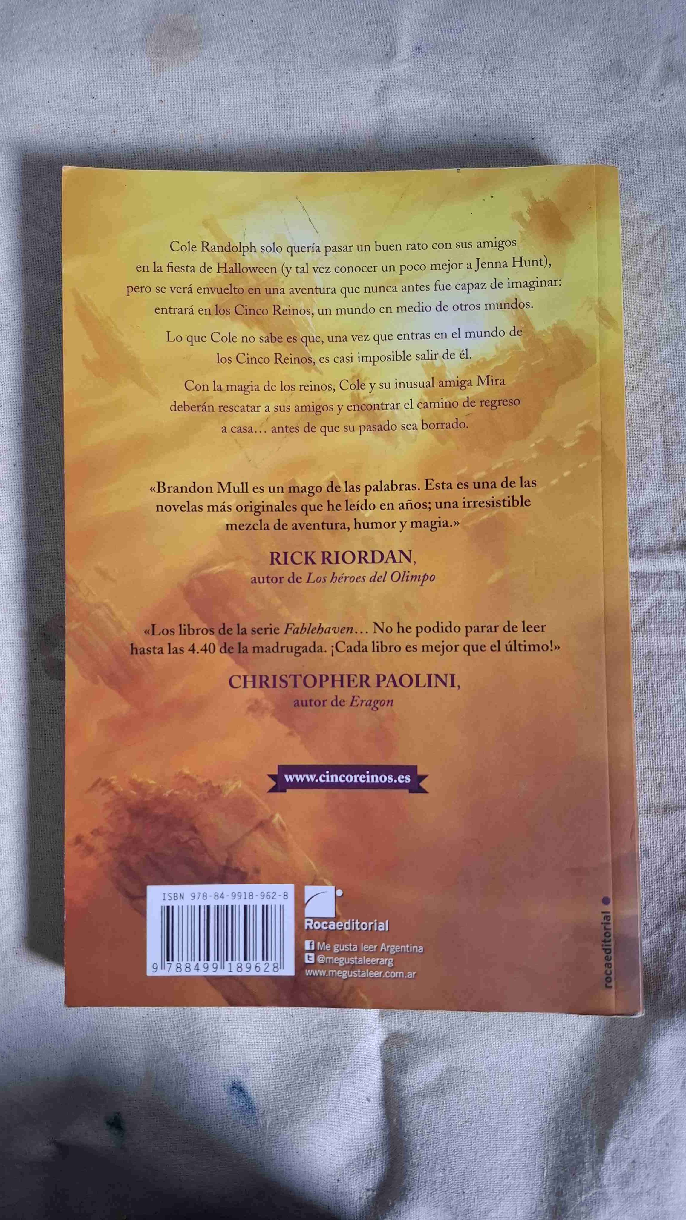 Libro Cinco Reinos de Brandon Mull - miniatura 2